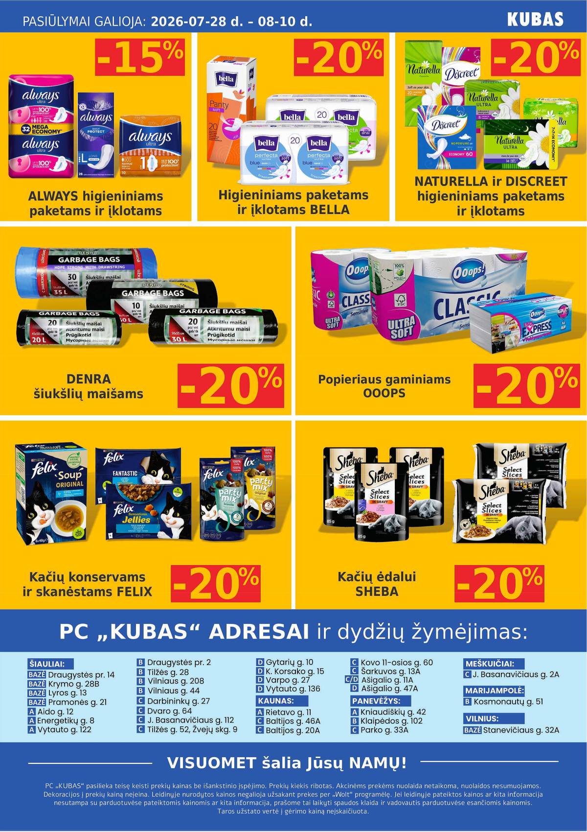 KUBAS - KUBAS akcijų leidinys 10 puslapis