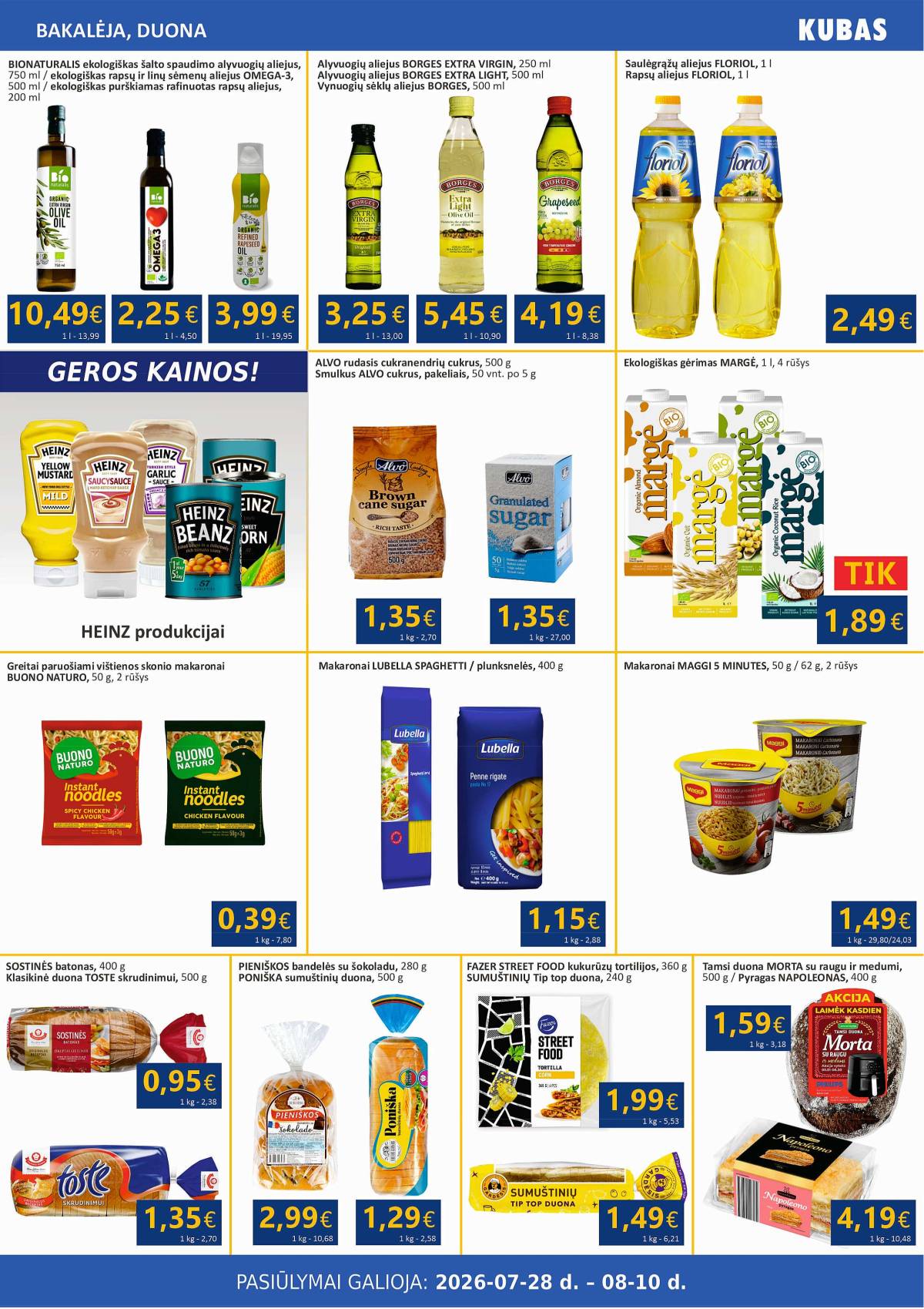 KUBAS - KUBAS akcijų leidinys 5 puslapis