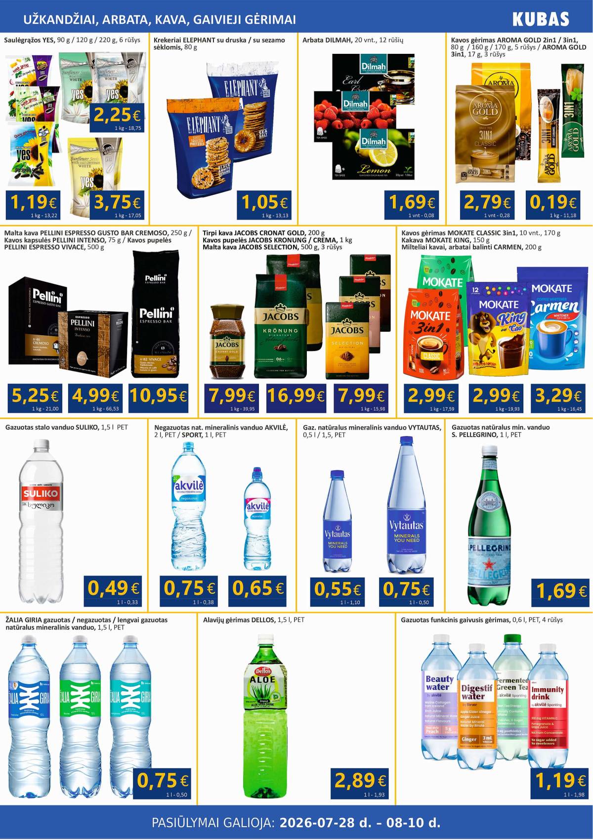 KUBAS - KUBAS akcijų leidinys 8 puslapis