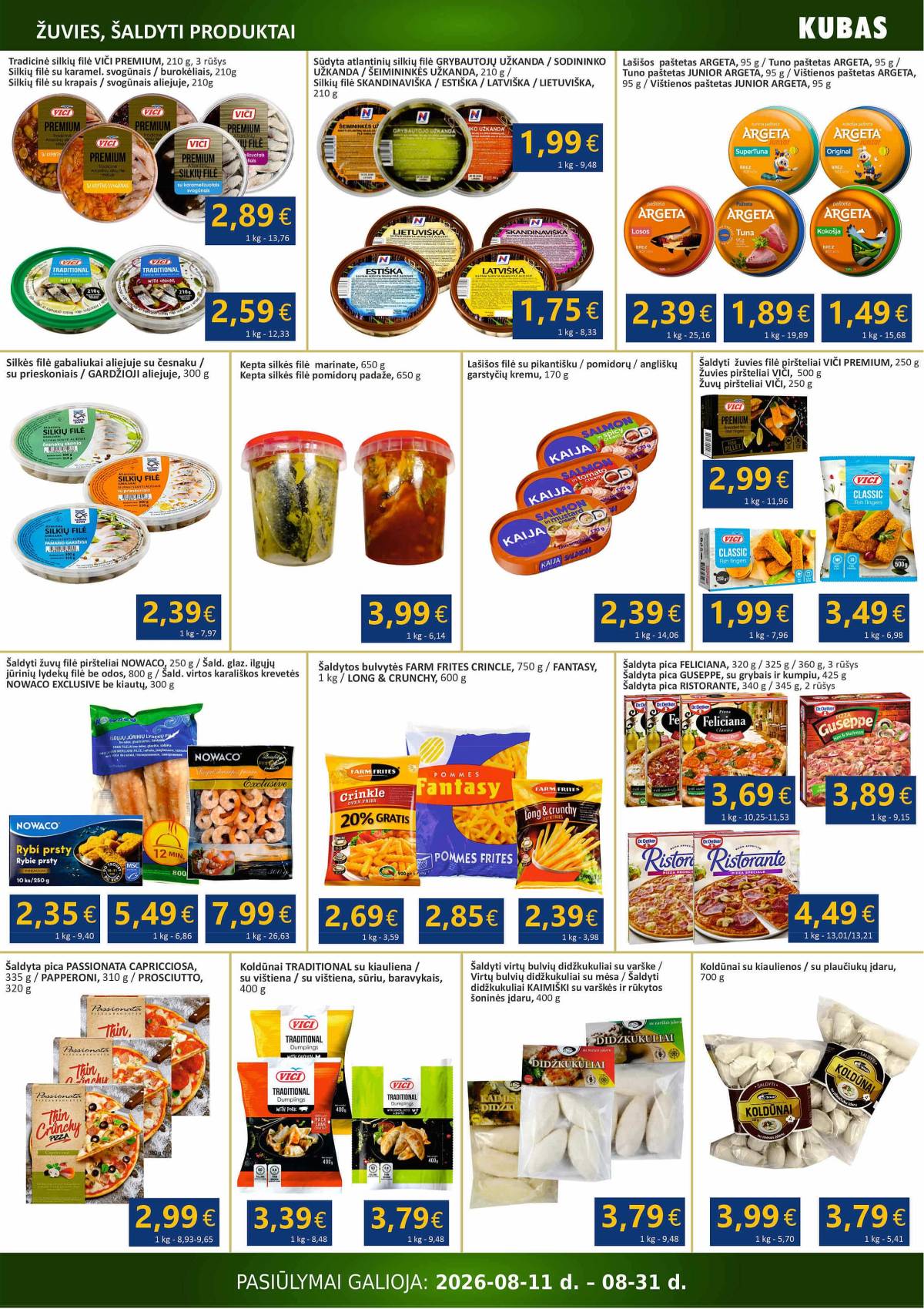 KUBAS - KUBAS akcijų leidinys 6 puslapis