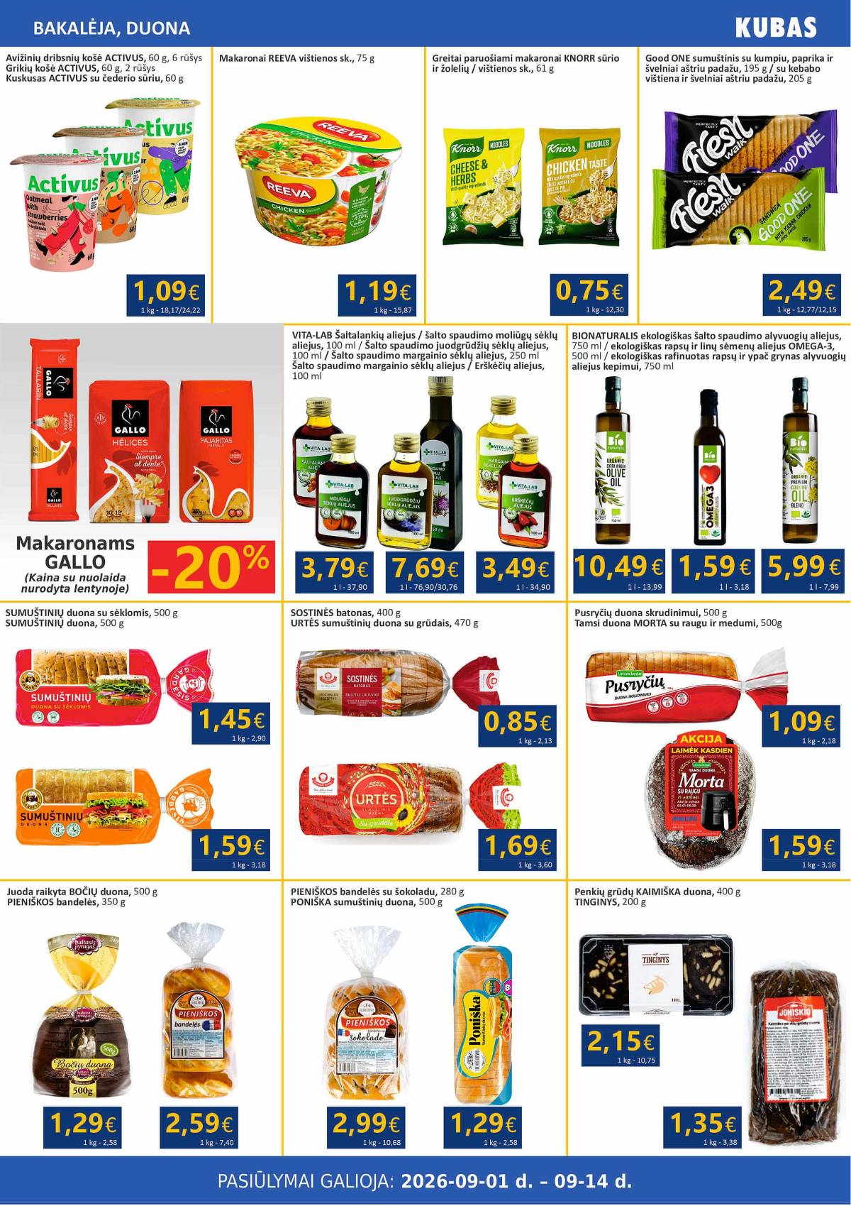 KUBAS - KUBAS akcijų leidinys 5 puslapis