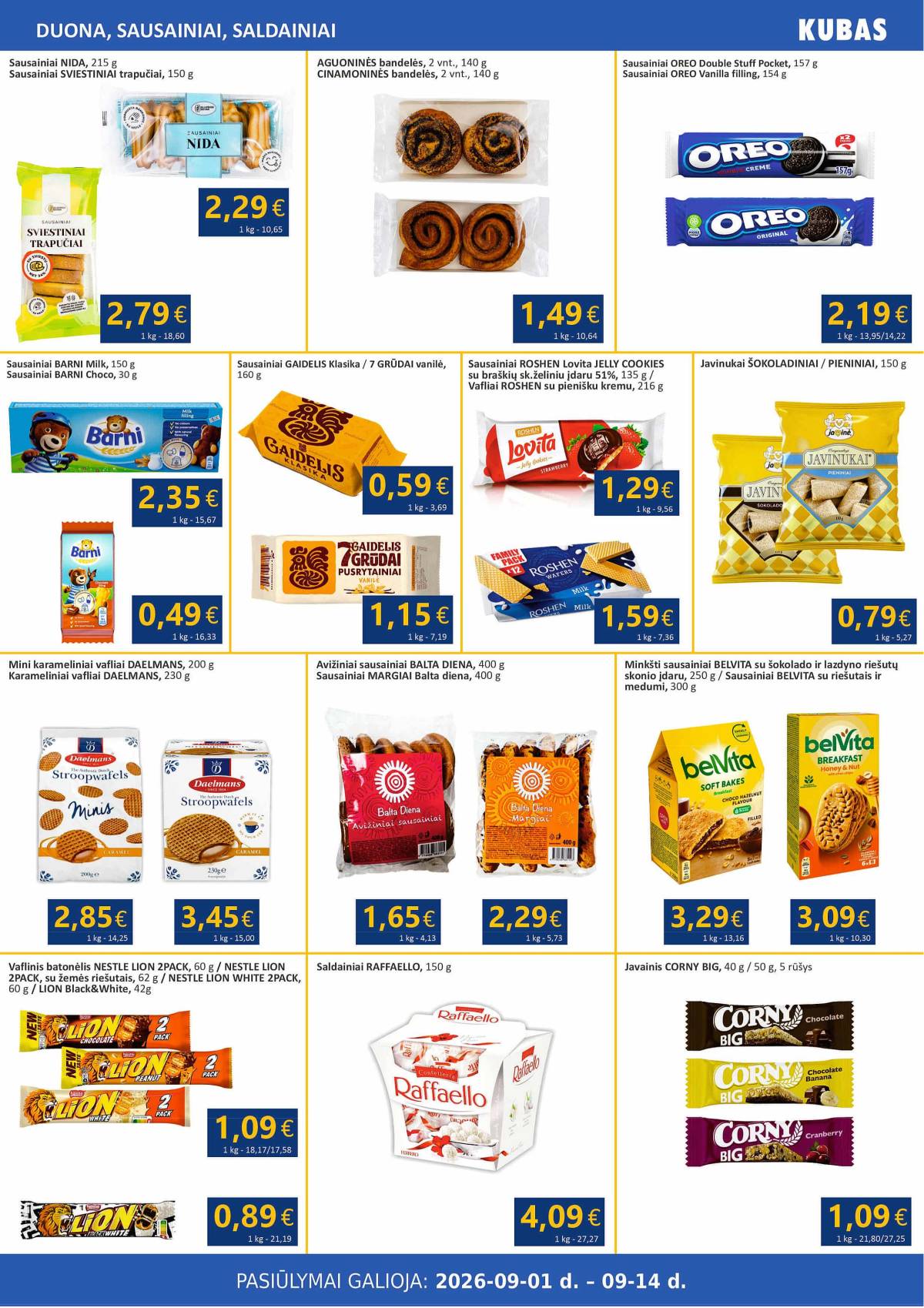 KUBAS - KUBAS akcijų leidinys 6 puslapis