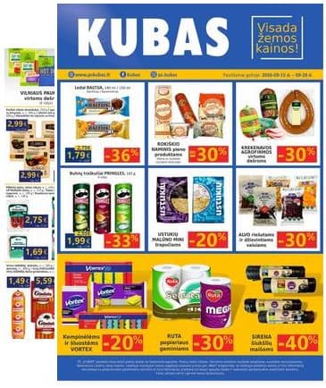 KUBAS - KUBAS akcijų leidinys 2026-09-15 – 2026-09-28
