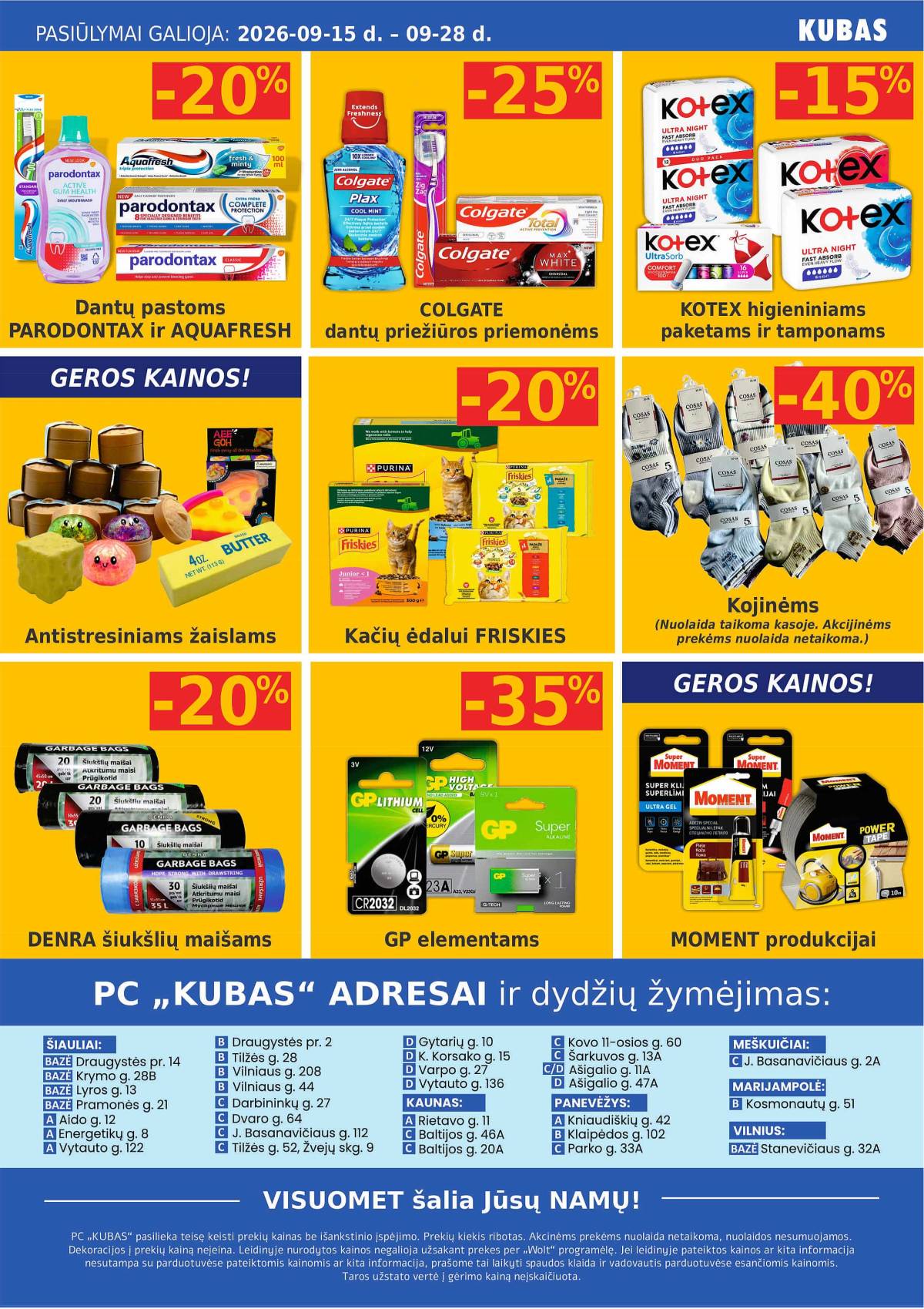 KUBAS - KUBAS akcijų leidinys 13 puslapis