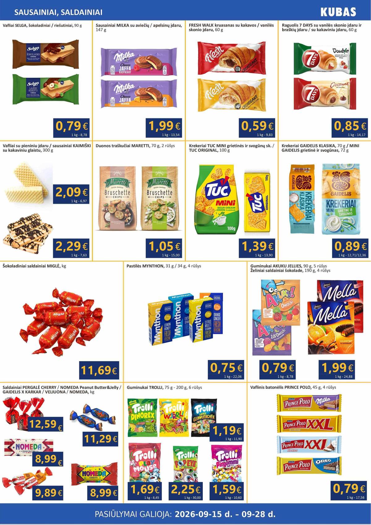 KUBAS - KUBAS akcijų leidinys 7 puslapis