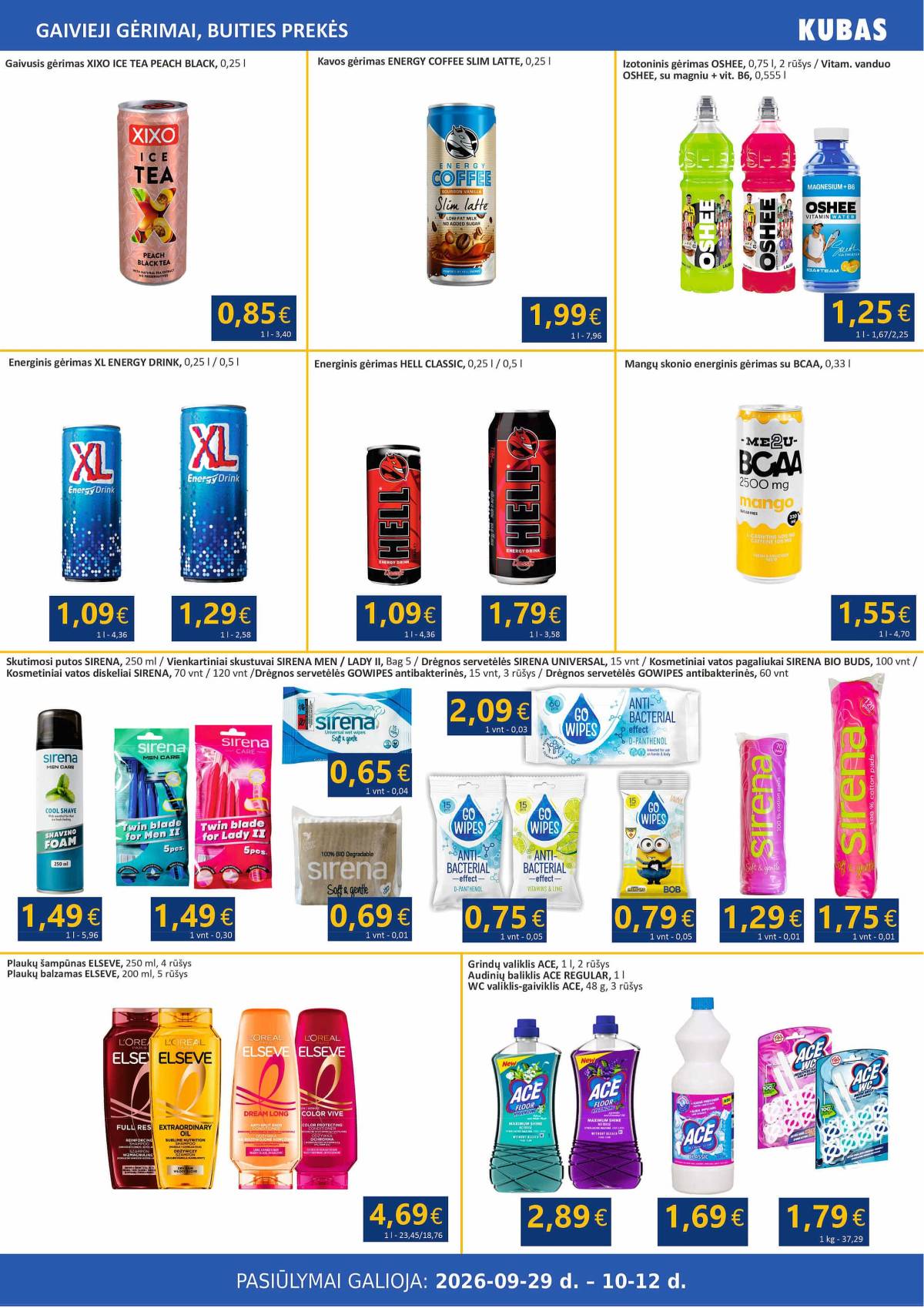 KUBAS - KUBAS akcijų leidinys 10 puslapis