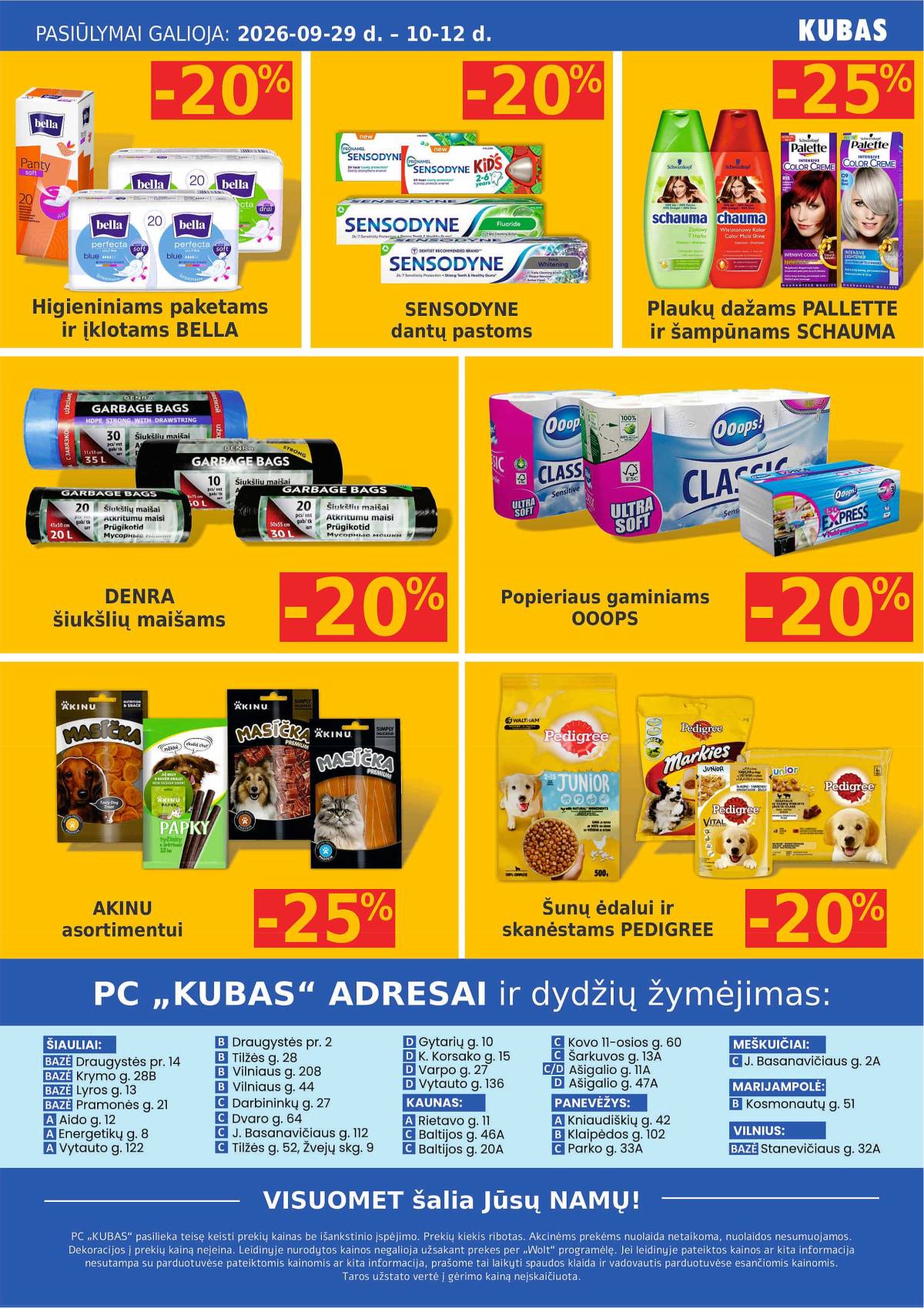 KUBAS - KUBAS akcijų leidinys 12 puslapis