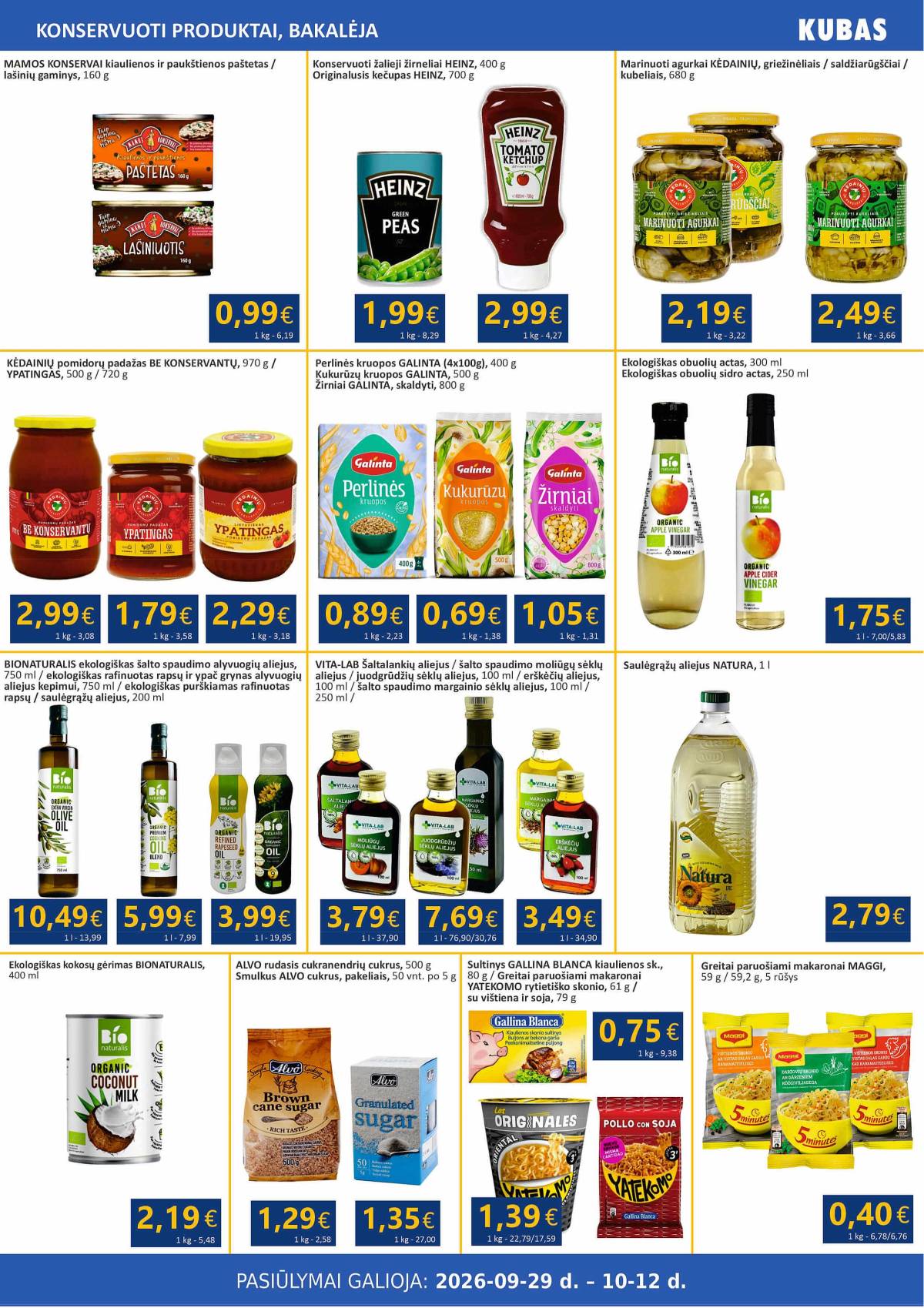 KUBAS - KUBAS akcijų leidinys 5 puslapis