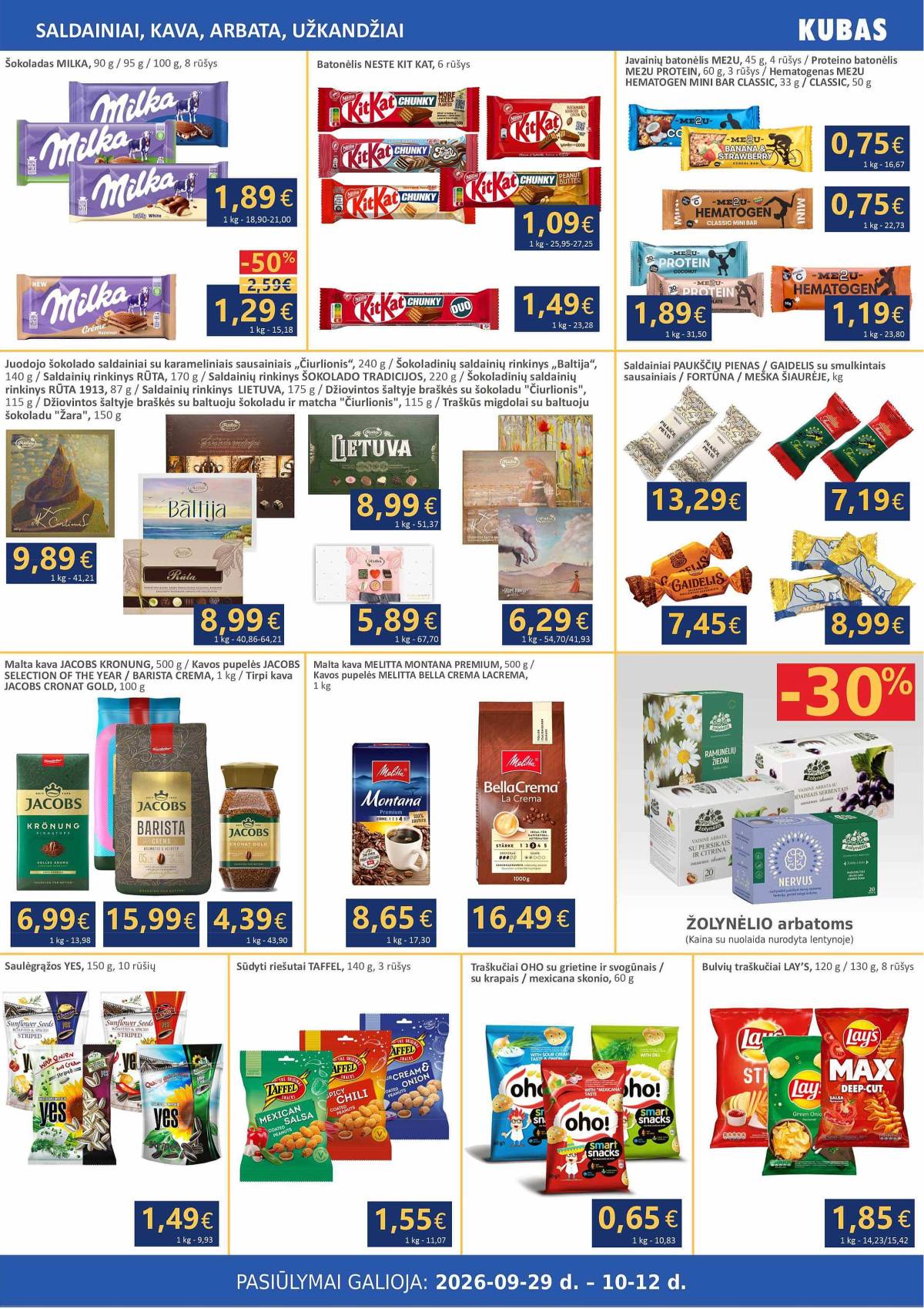 KUBAS - KUBAS akcijų leidinys 8 puslapis