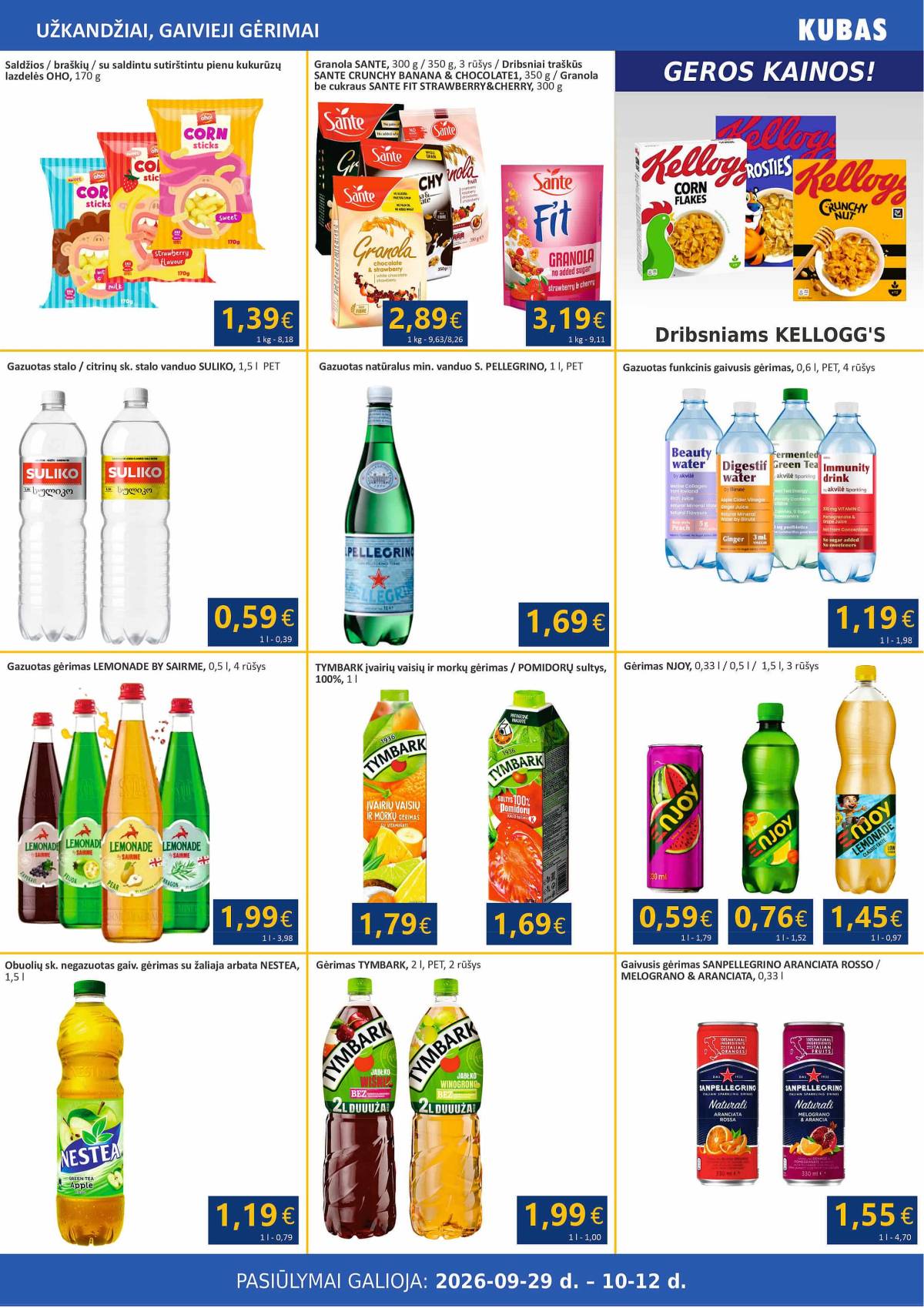KUBAS - KUBAS akcijų leidinys 9 puslapis