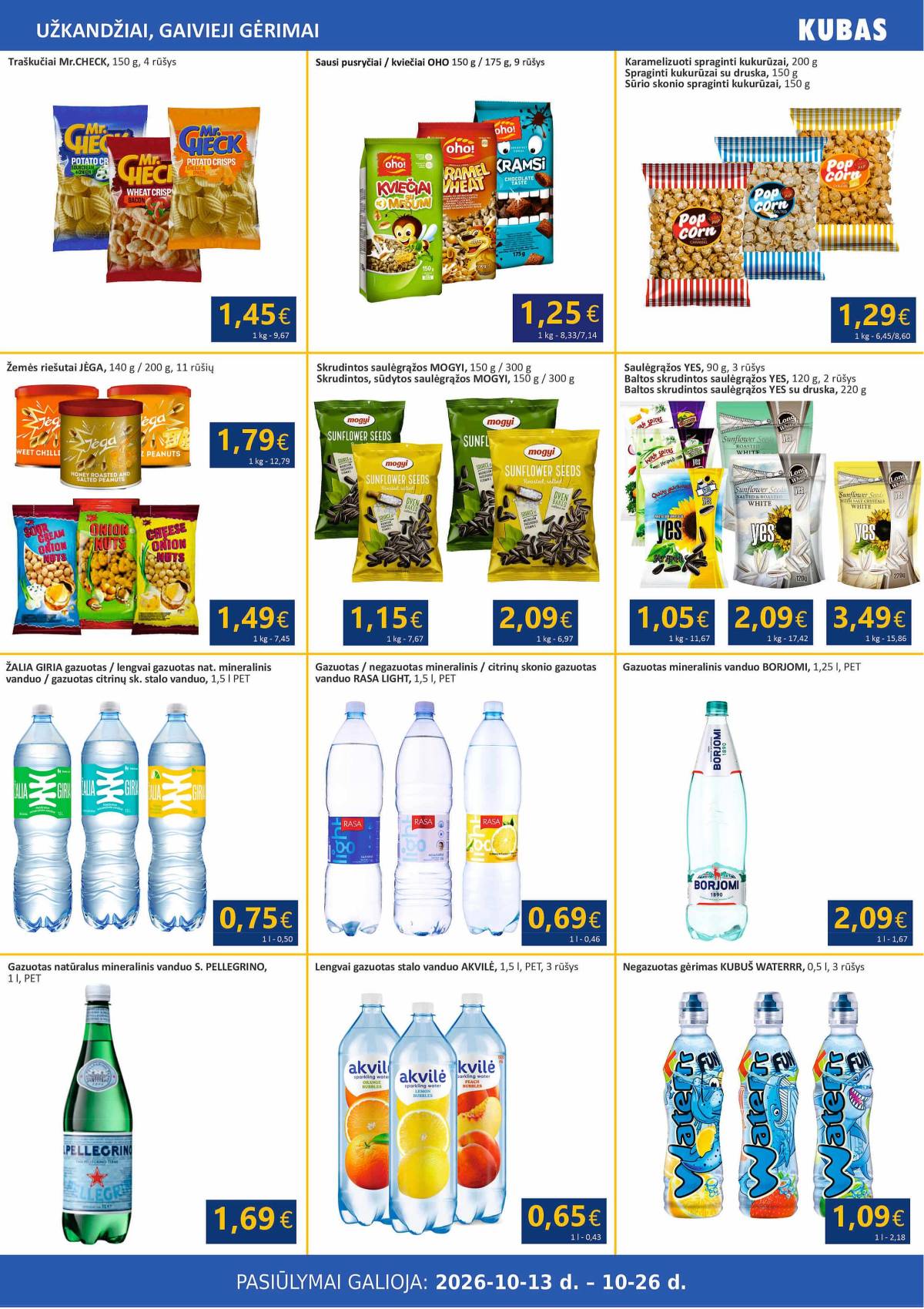 KUBAS - KUBAS akcijų leidinys 10 puslapis