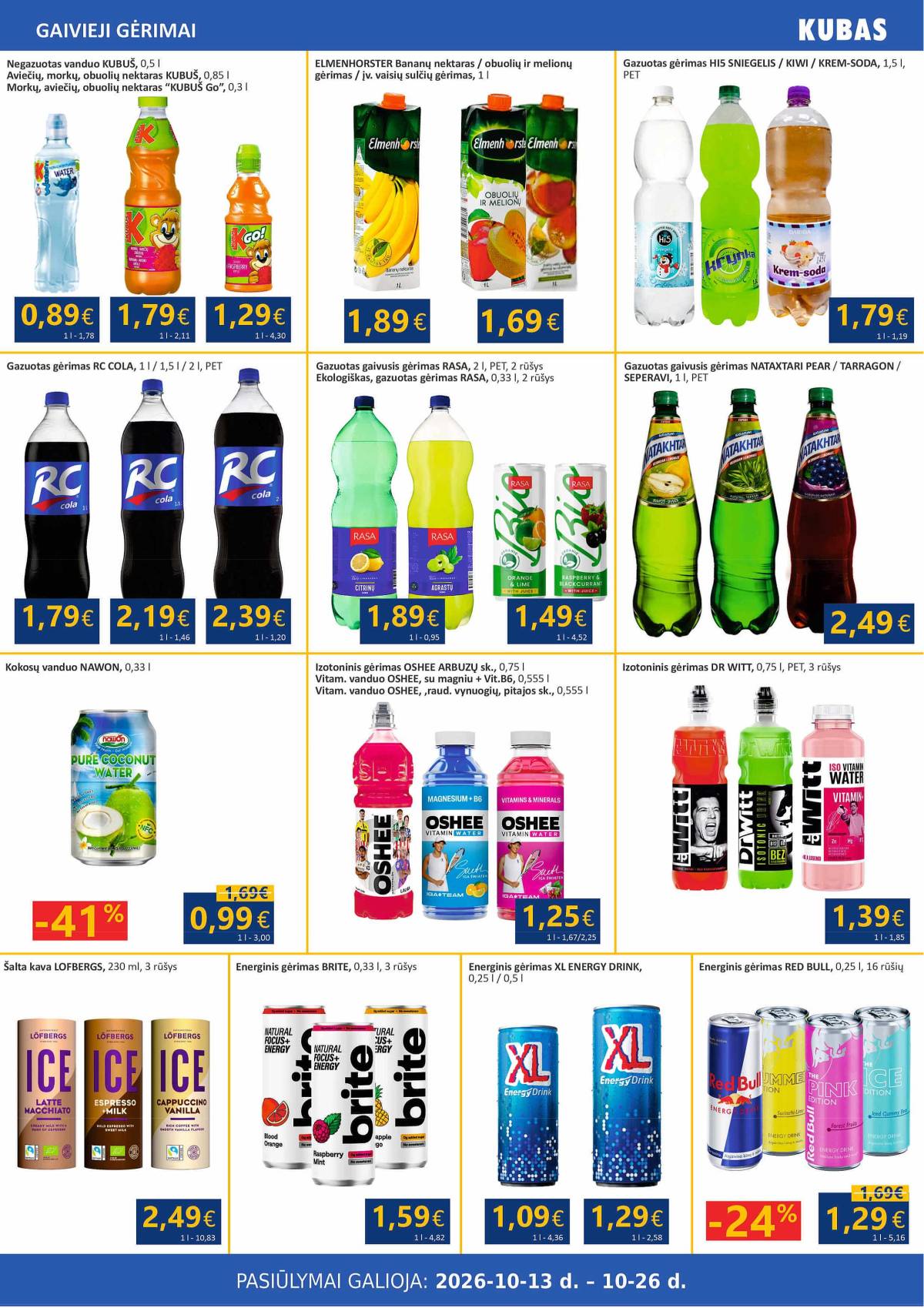 KUBAS - KUBAS akcijų leidinys 11 puslapis