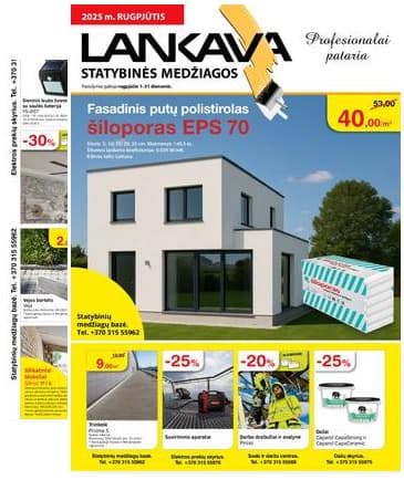 Lankava - Lankava akcijų leidinys rugpjūtis 2025-08-01 – 2025-08-31