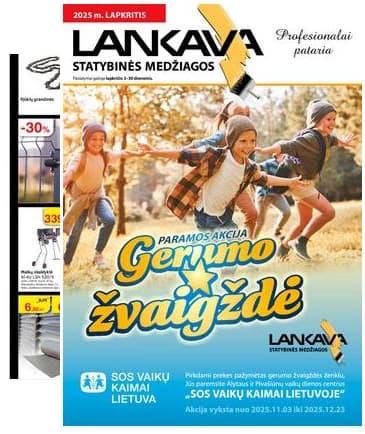Lankava - Lankava akcijų leidinys | 2025-11-01 - 2025-11-30 2025-11-01 – 2025-11-30