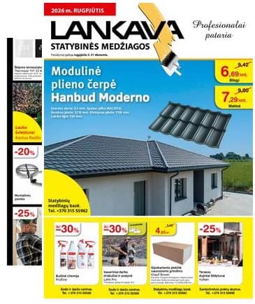 Lankava - Lankava akcijų leidinys Rugpjūtis 2026-08-01 – 2026-08-31
