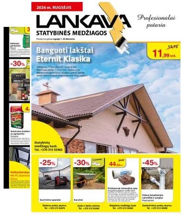 Lankava - Lankava akcijų leidinys | 2026-09-01 - 2026-09-30 2026-09-01 – 2026-09-30