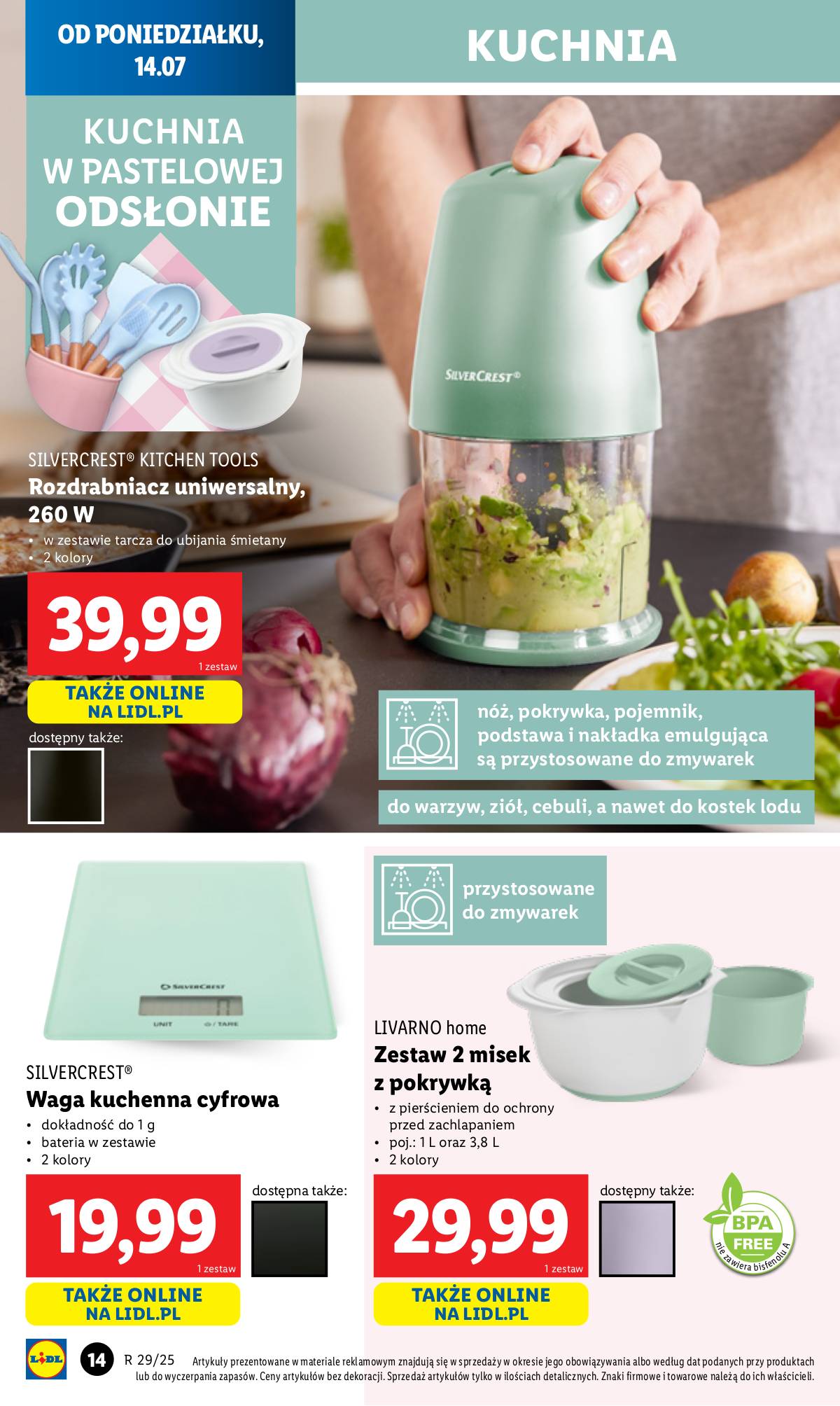 Lidl Lenkija - OFERTA WAŻNA OD 14.07 16 puslapis