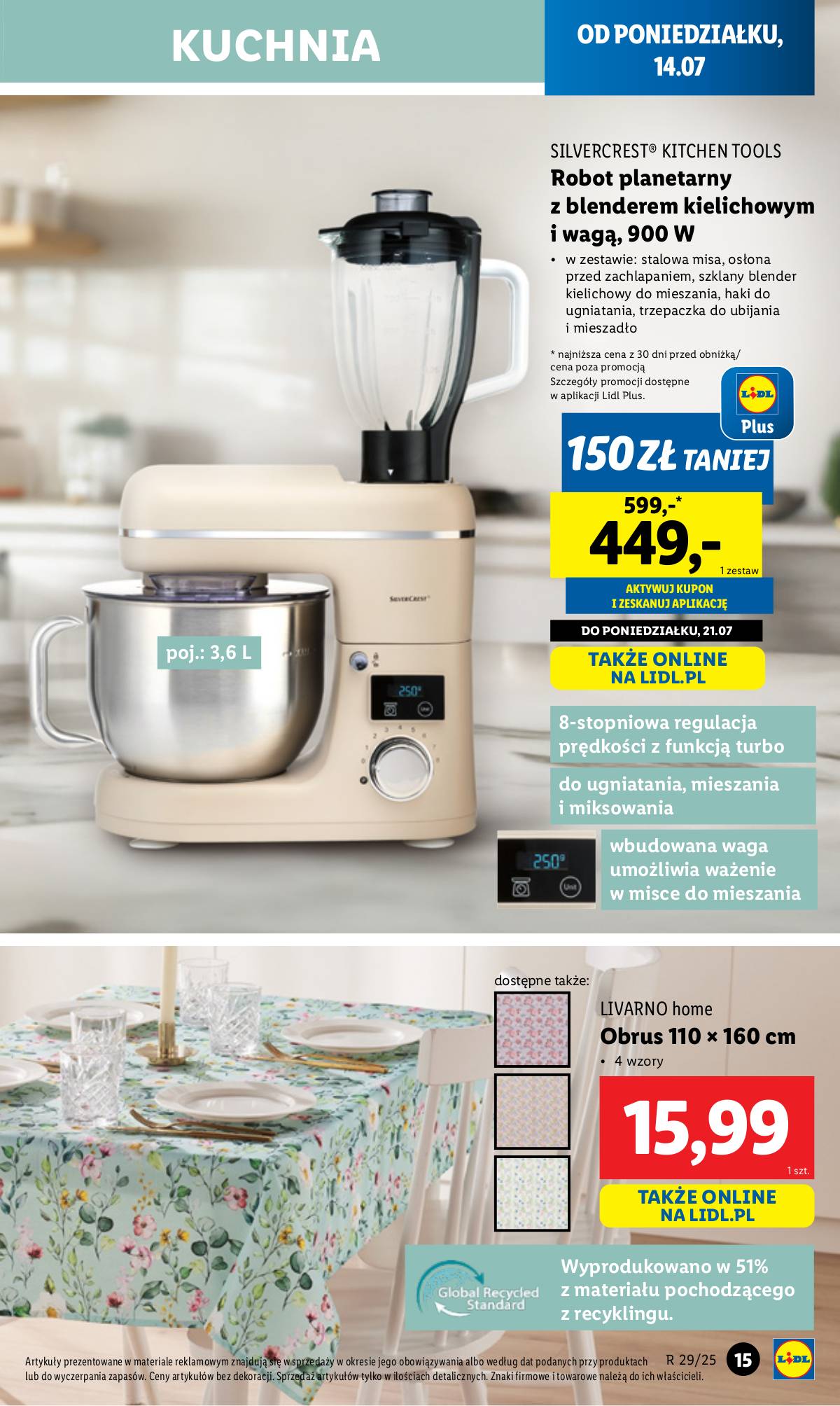 Lidl Lenkija - OFERTA WAŻNA OD 14.07 17 puslapis