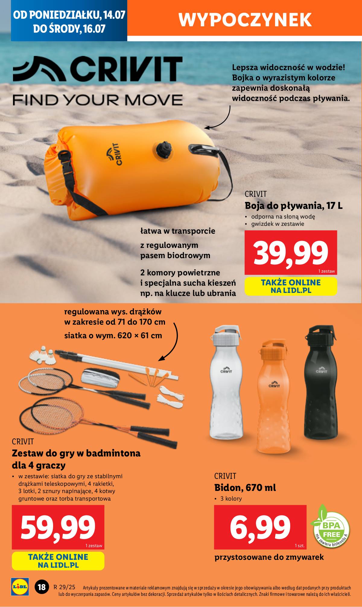 Lidl Lenkija - OFERTA WAŻNA OD 14.07 20 puslapis