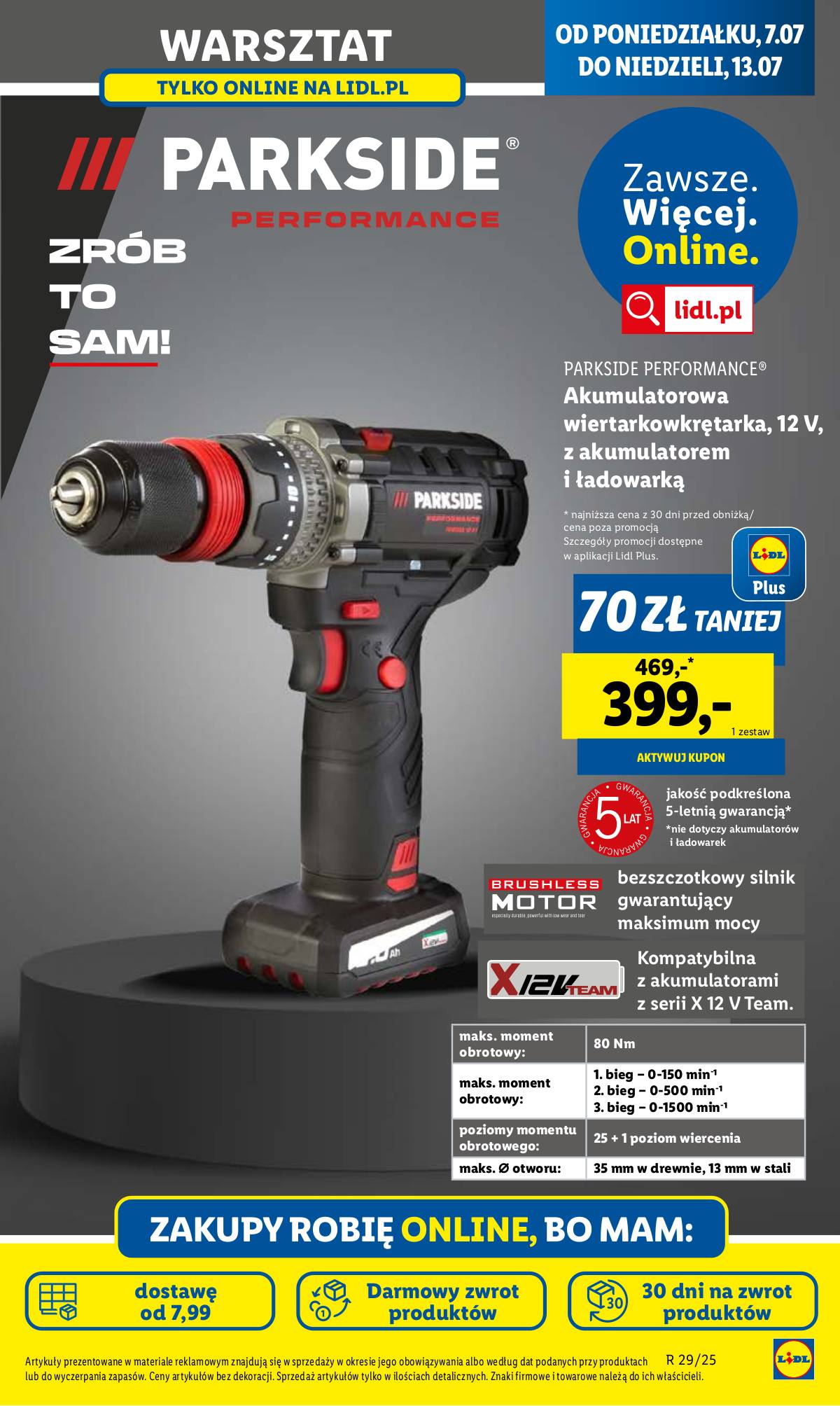 Lidl Lenkija - OFERTA WAŻNA OD 14.07 29 puslapis