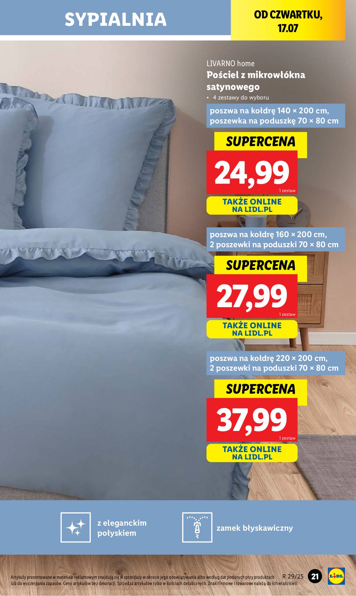 Lidl Lenkija - OFERTA WAŻNA OD 14.07 31 puslapis