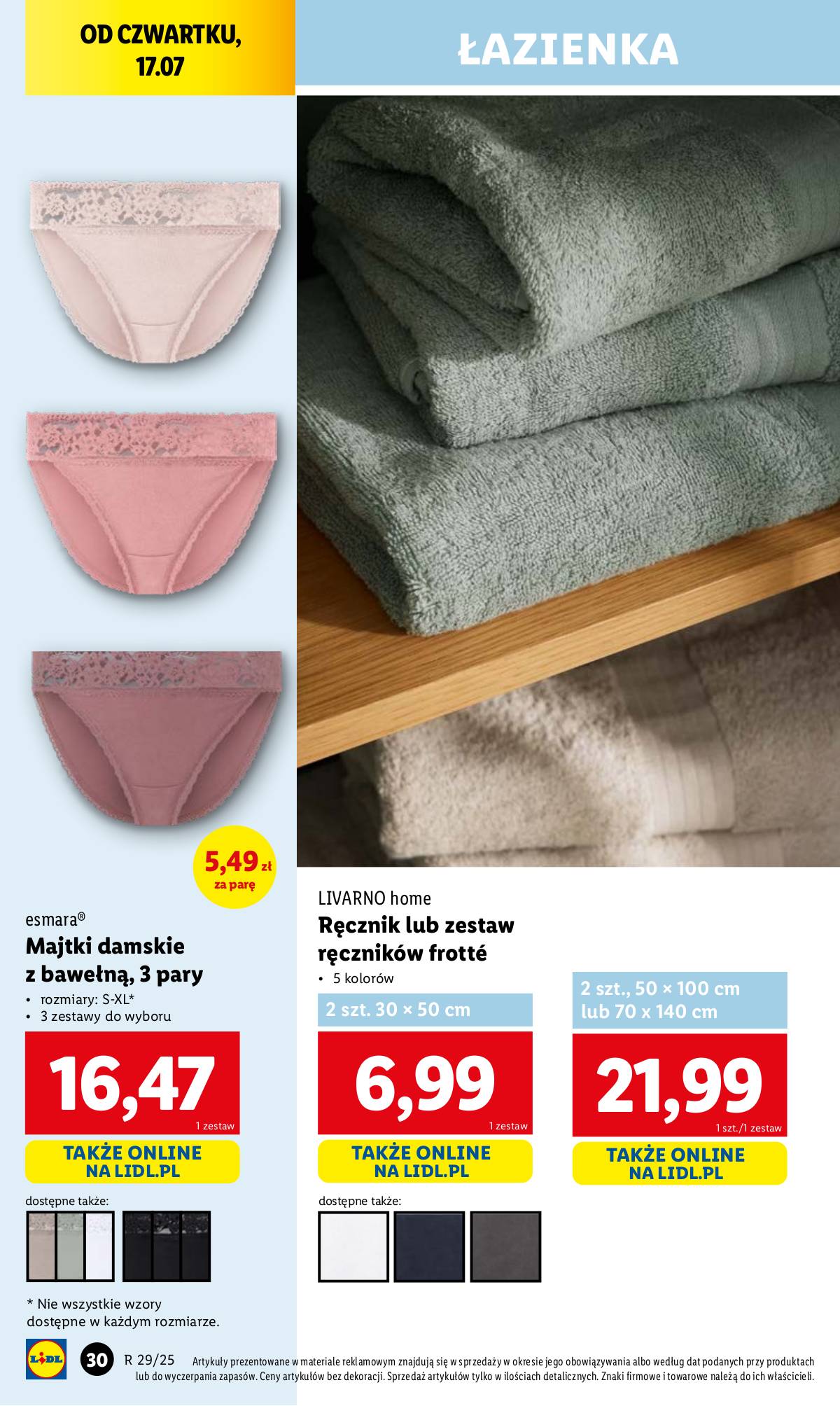 Lidl Lenkija - OFERTA WAŻNA OD 14.07 40 puslapis
