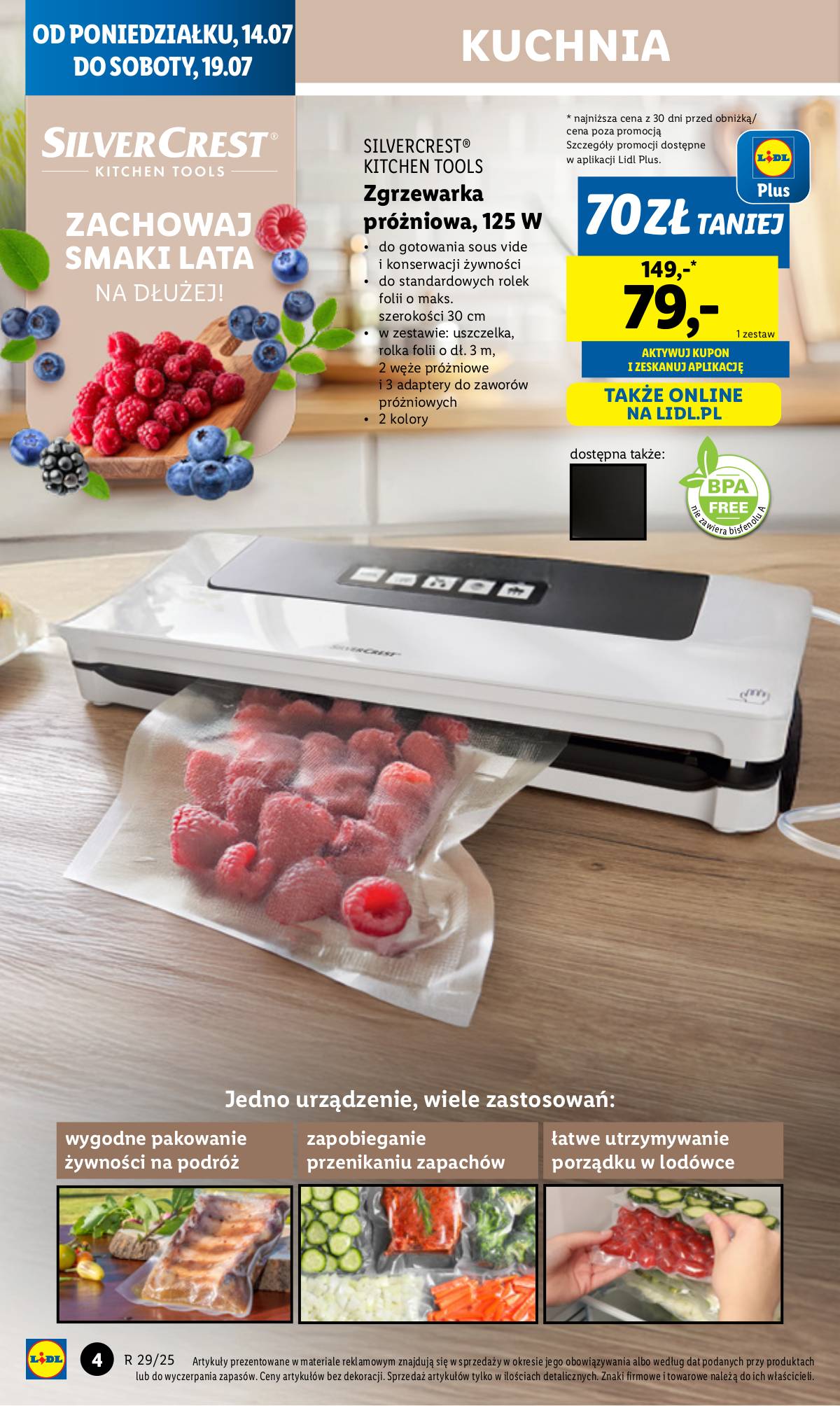 Lidl Lenkija - OFERTA WAŻNA OD 14.07 6 puslapis