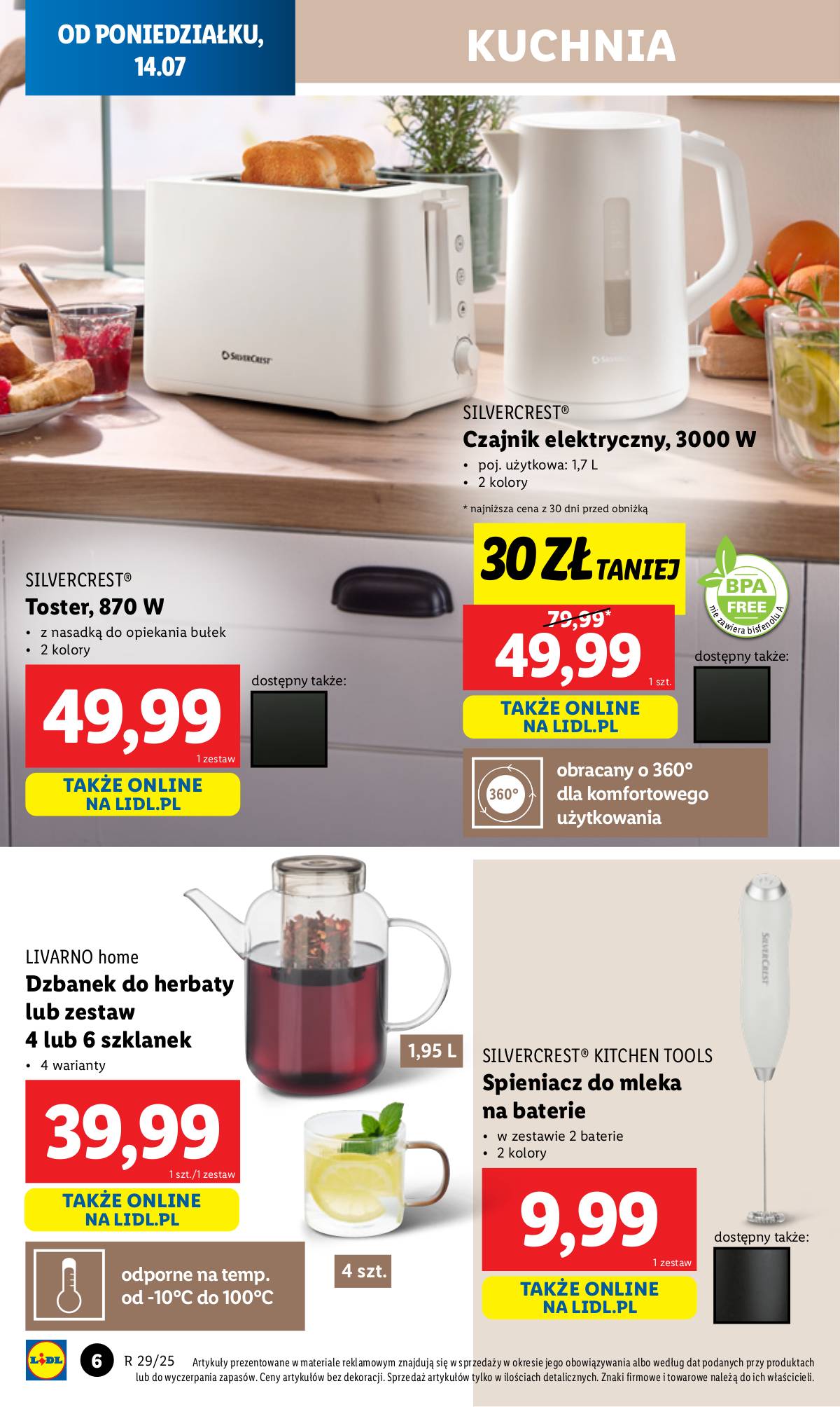 Lidl Lenkija - OFERTA WAŻNA OD 14.07 8 puslapis