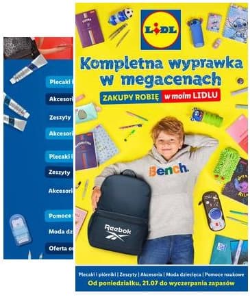 Lidl Lenkija - KATALOG GOTOWI DO SZKOŁY 2025-07-21 – 2025-08-30