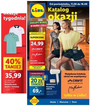 Lidl Lenkija - OFERTA WAŻNA OD 11.08 2025-08-11 – 2025-08-16