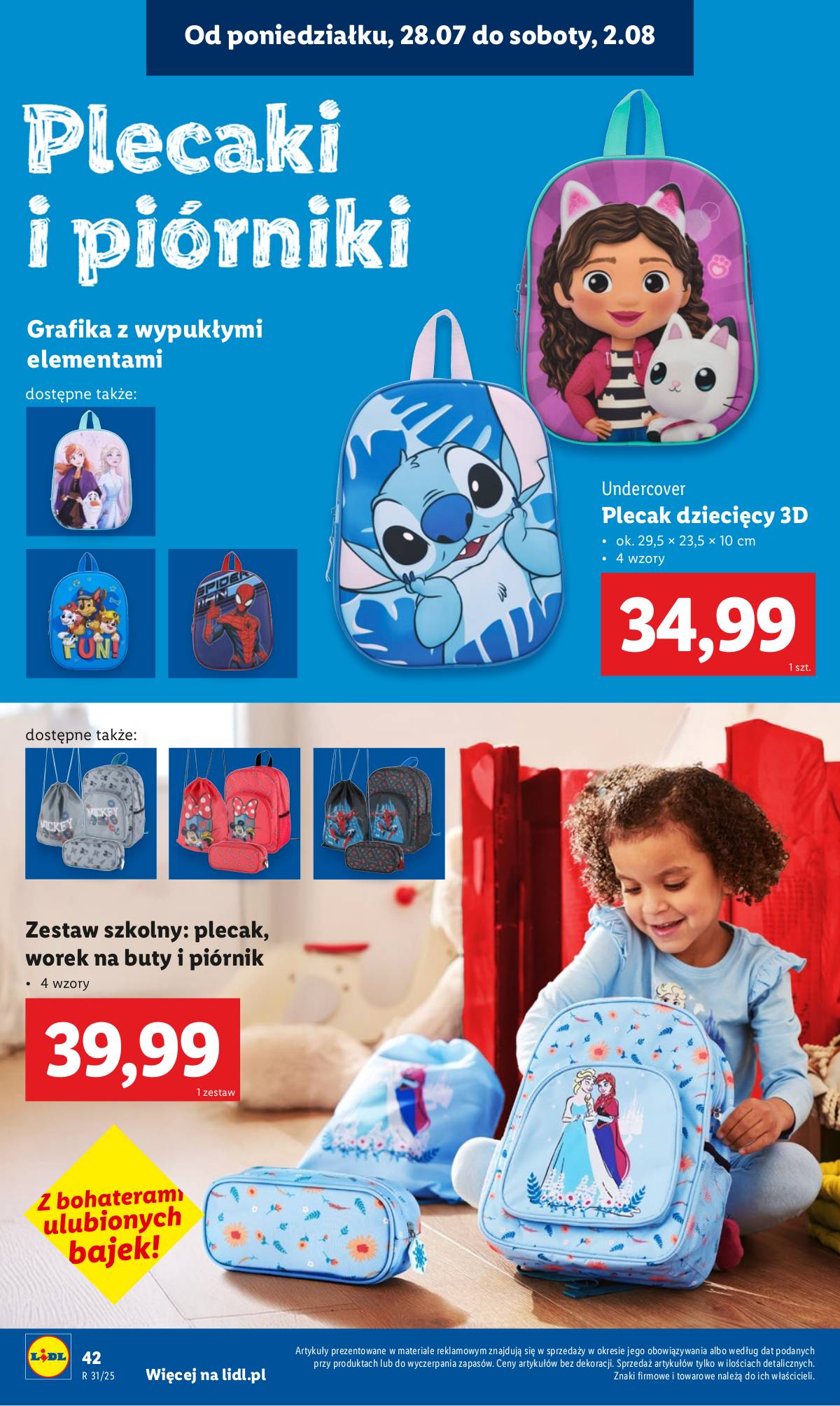 Lidl Lenkija - KATALOG GOTOWI DO SZKOŁY 52 puslapis