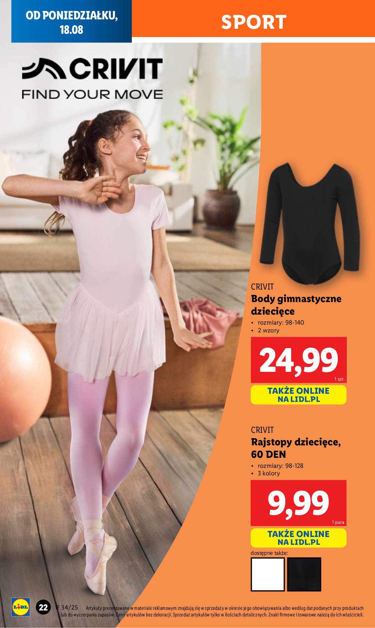 Lidl Lenkija - OFERTA WAŻNA OD 18.08 24 puslapis