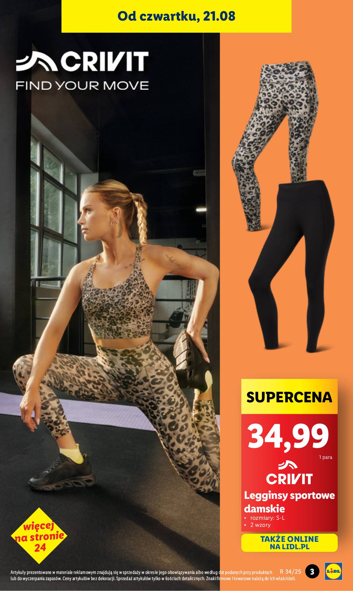 Lidl Lenkija - OFERTA WAŻNA OD 18.08 3 puslapis