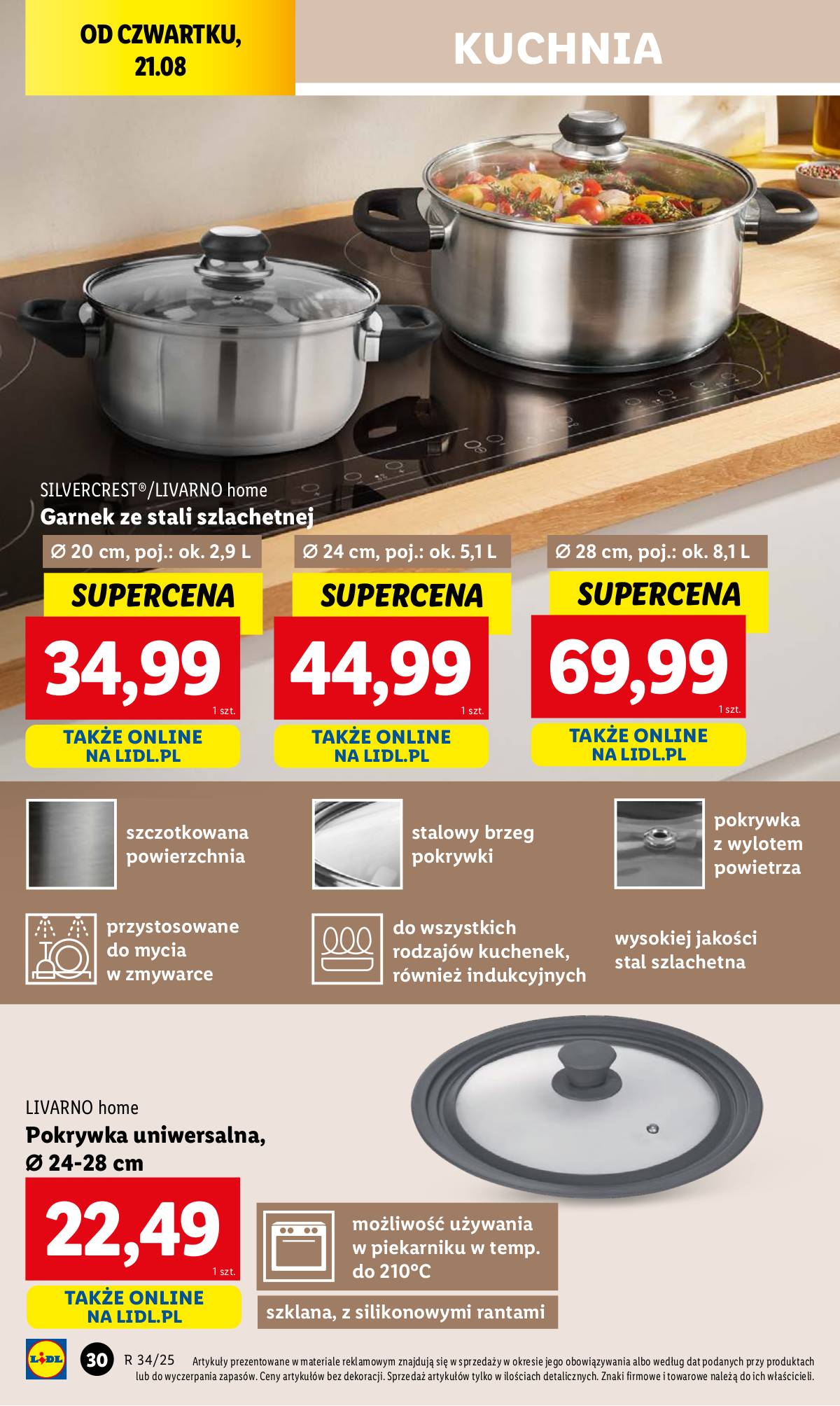 Lidl Lenkija - OFERTA WAŻNA OD 18.08 32 puslapis