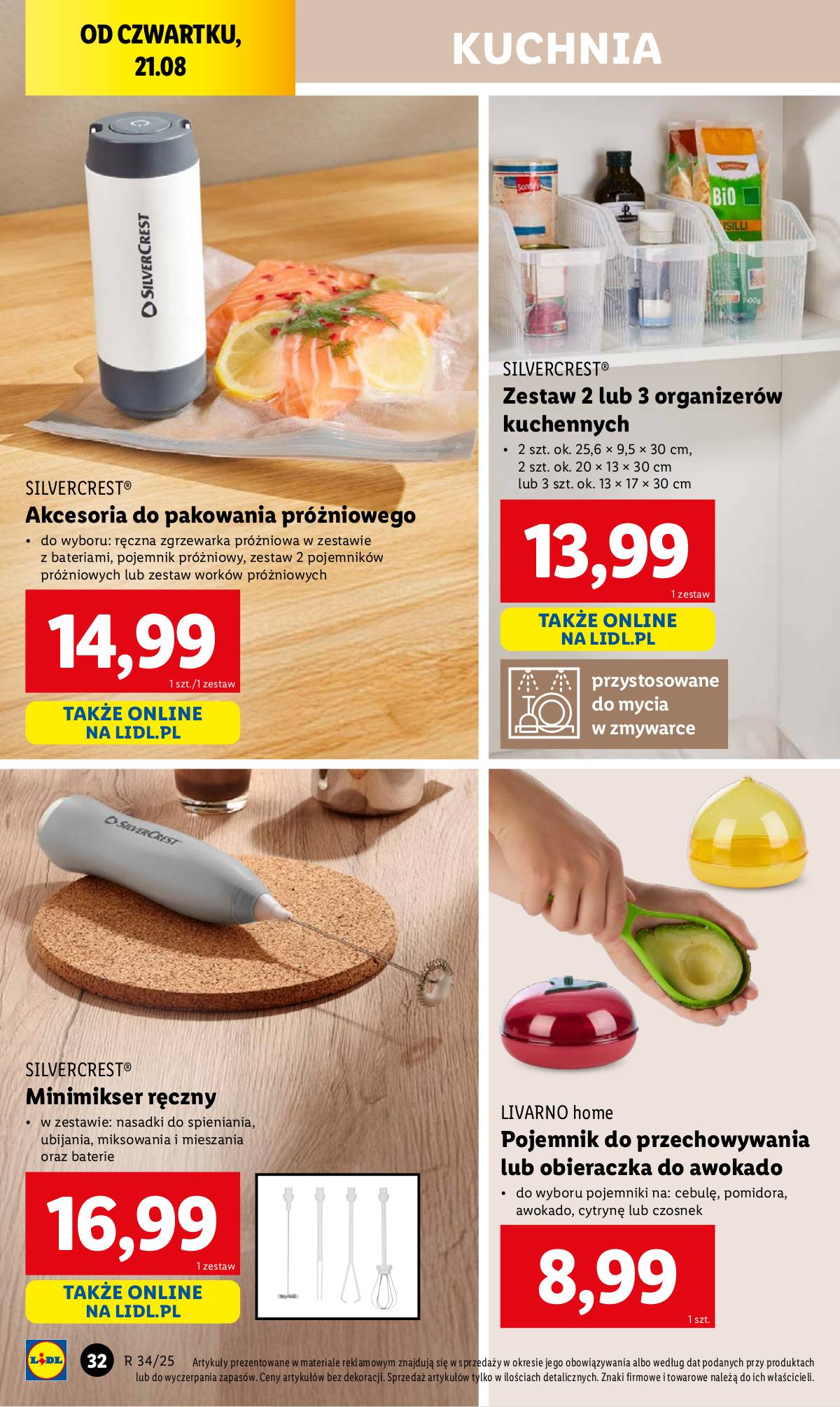 Lidl Lenkija - OFERTA WAŻNA OD 18.08 34 puslapis