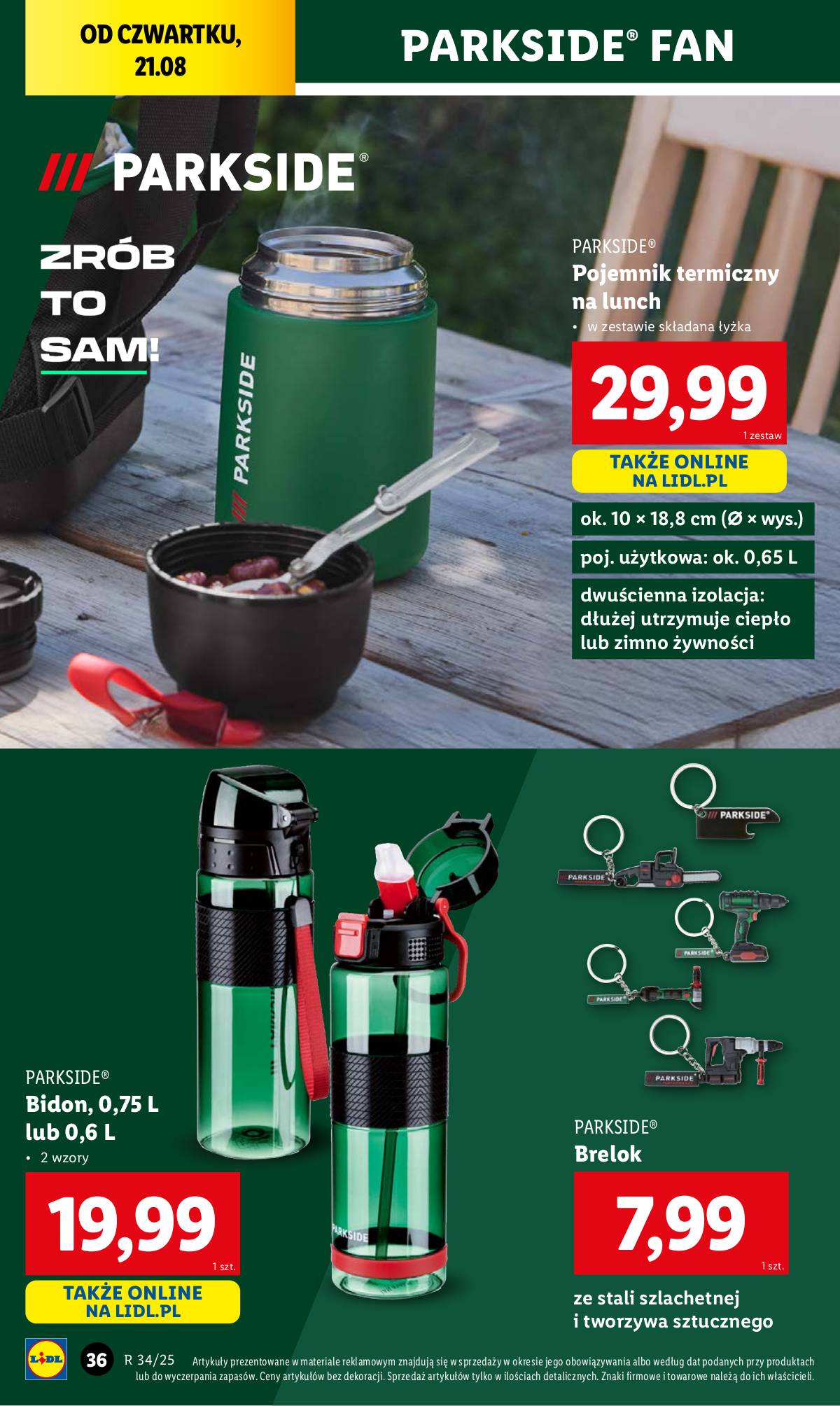 Lidl Lenkija - OFERTA WAŻNA OD 18.08 38 puslapis