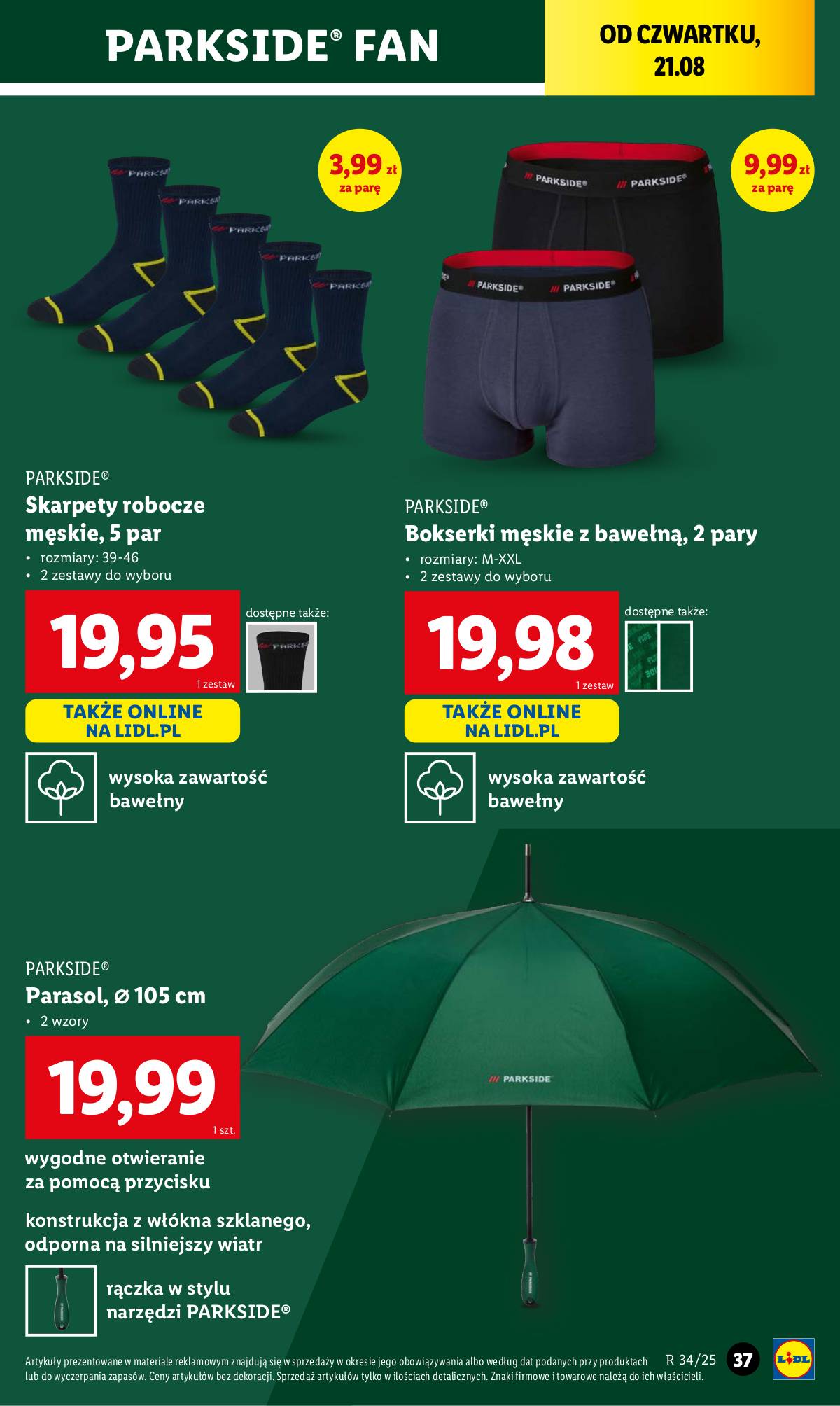 Lidl Lenkija - OFERTA WAŻNA OD 18.08 39 puslapis