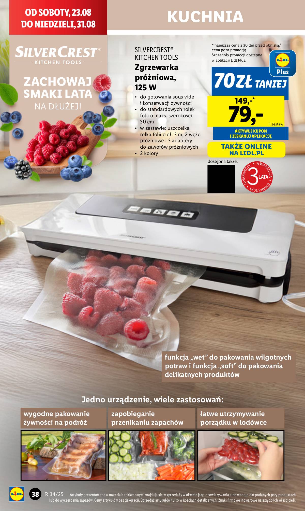 Lidl Lenkija - OFERTA WAŻNA OD 18.08 40 puslapis