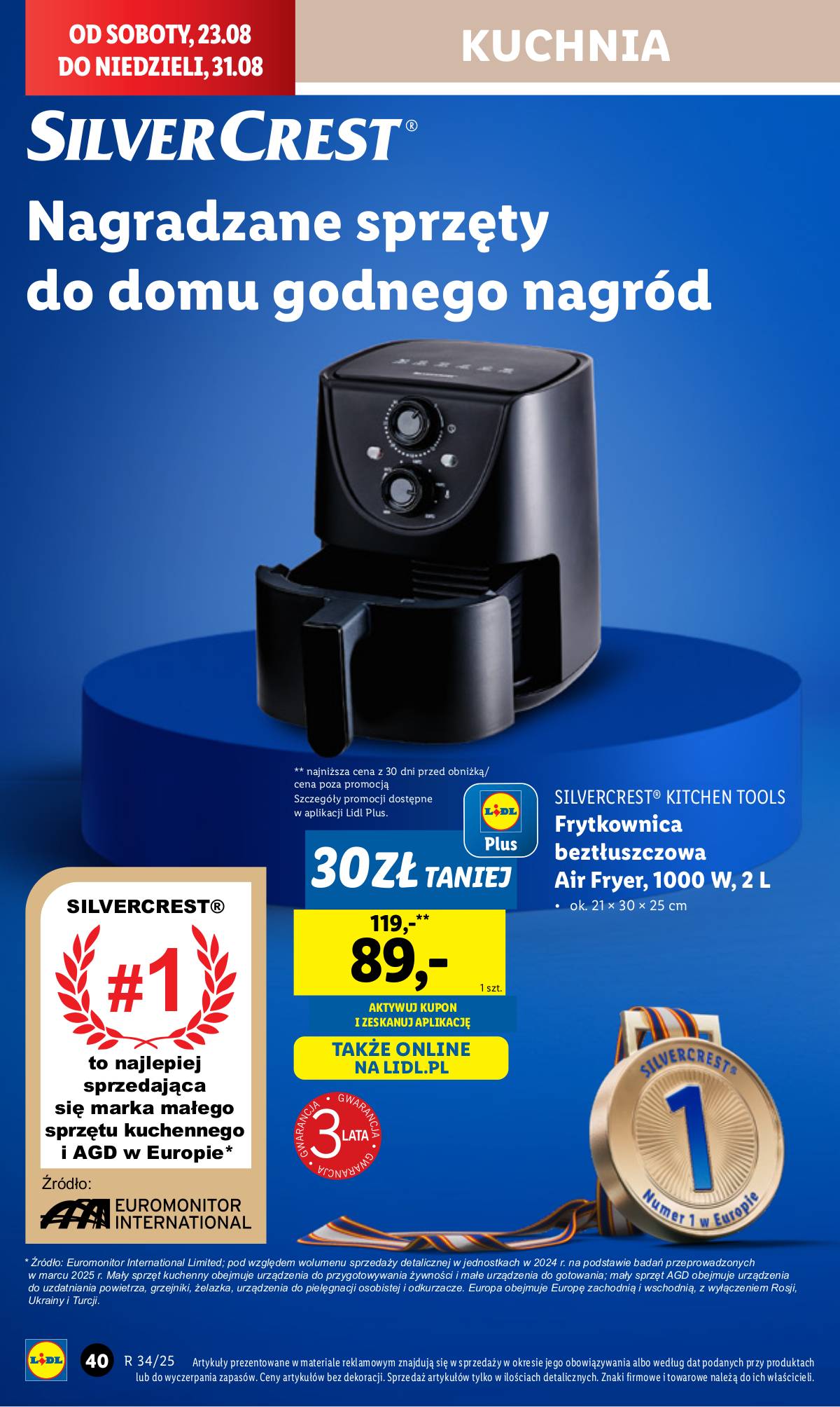 Lidl Lenkija - OFERTA WAŻNA OD 18.08 42 puslapis