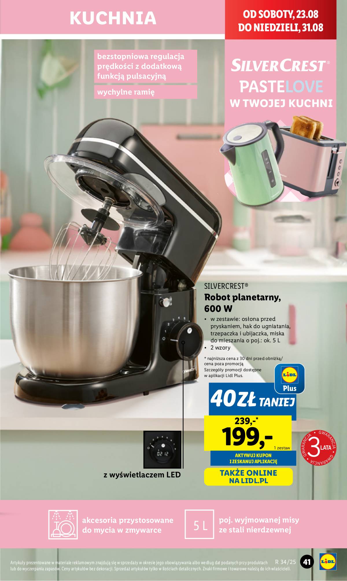 Lidl Lenkija - OFERTA WAŻNA OD 18.08 43 puslapis