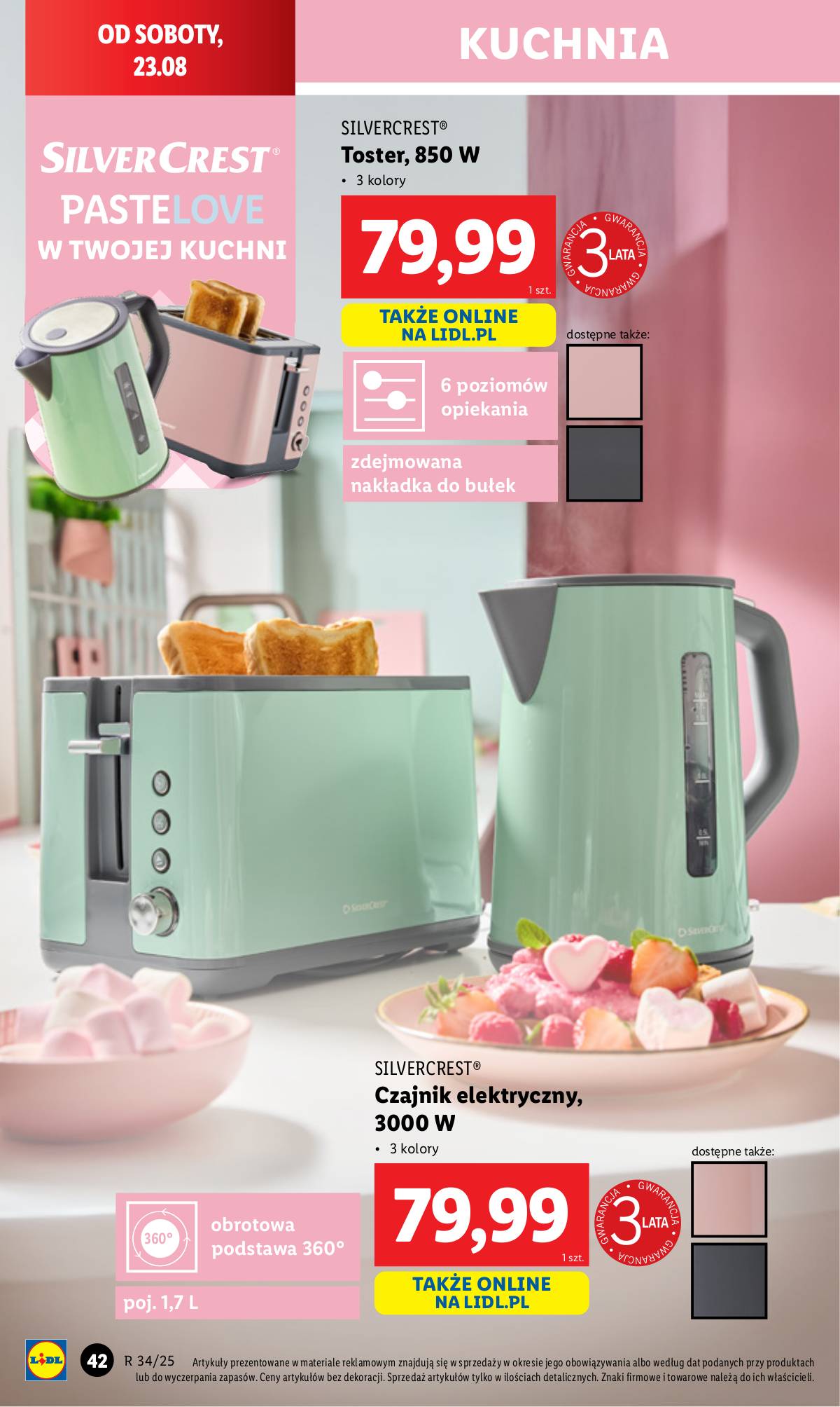 Lidl Lenkija - OFERTA WAŻNA OD 18.08 44 puslapis