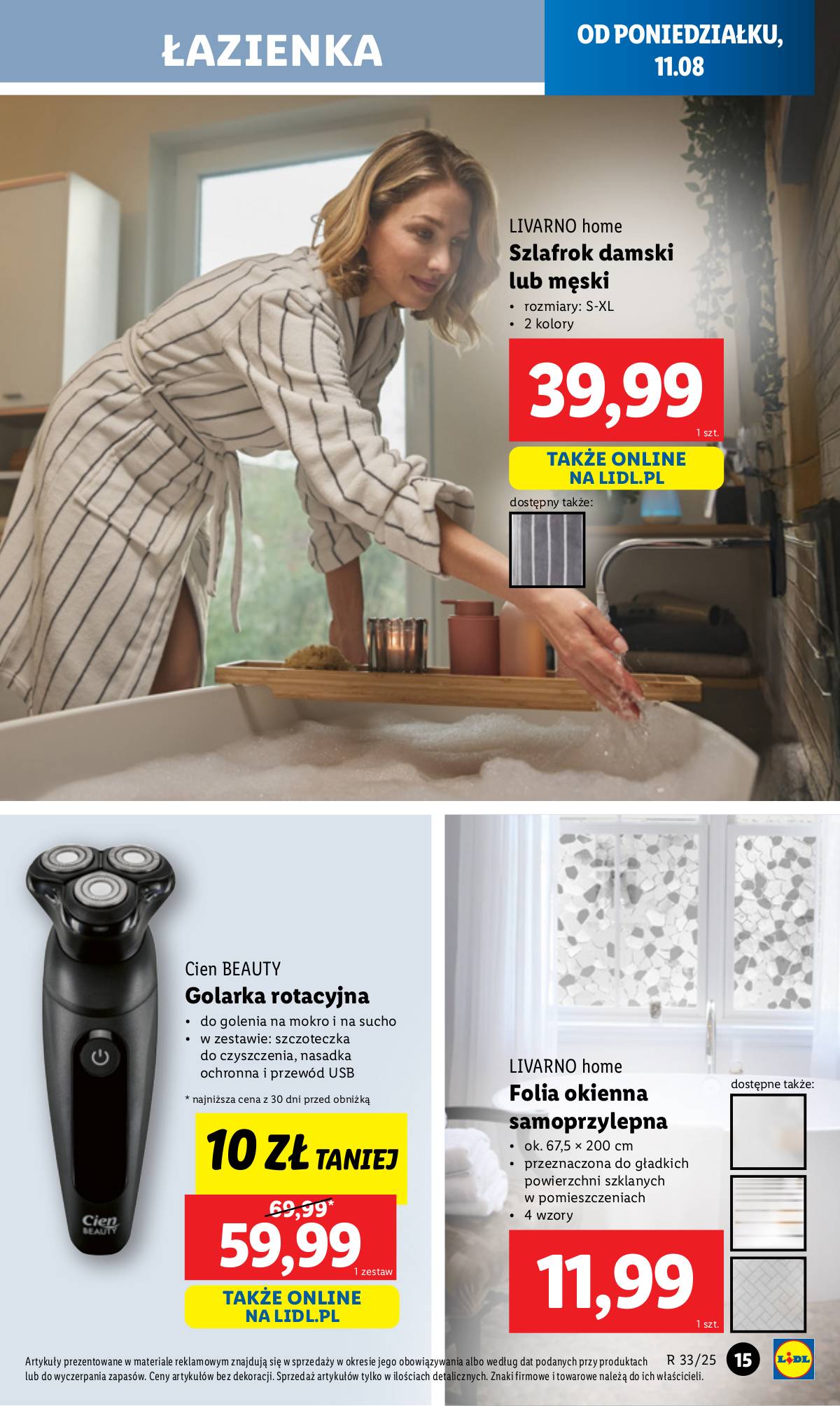 Lidl Lenkija - OFERTA WAŻNA OD 11.08 17 puslapis