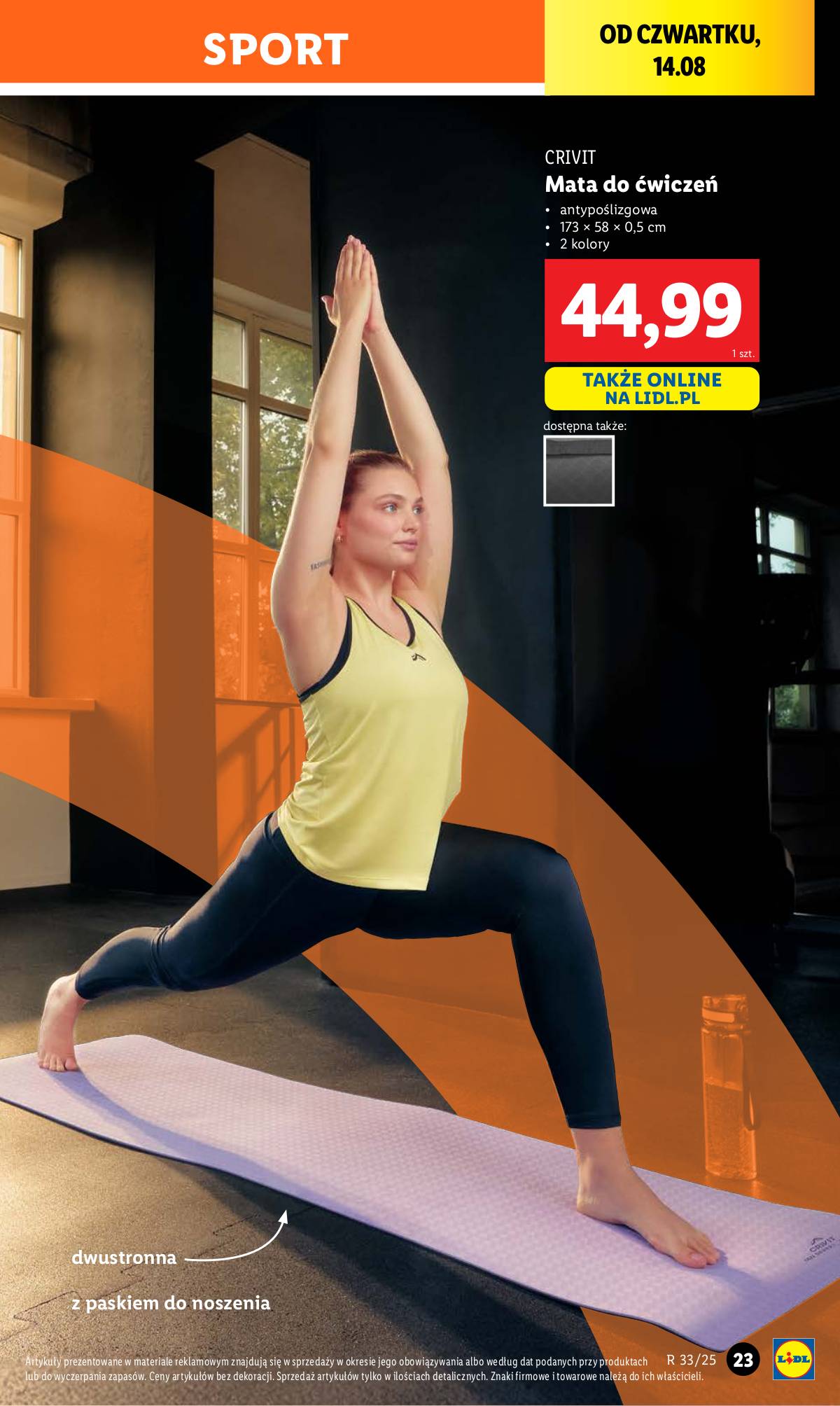 Lidl Lenkija - OFERTA WAŻNA OD 11.08 29 puslapis
