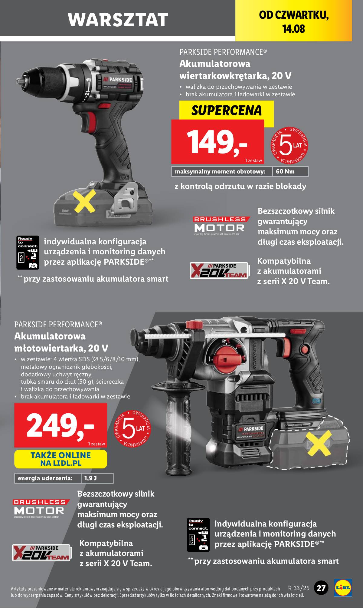Lidl Lenkija - OFERTA WAŻNA OD 11.08 33 puslapis