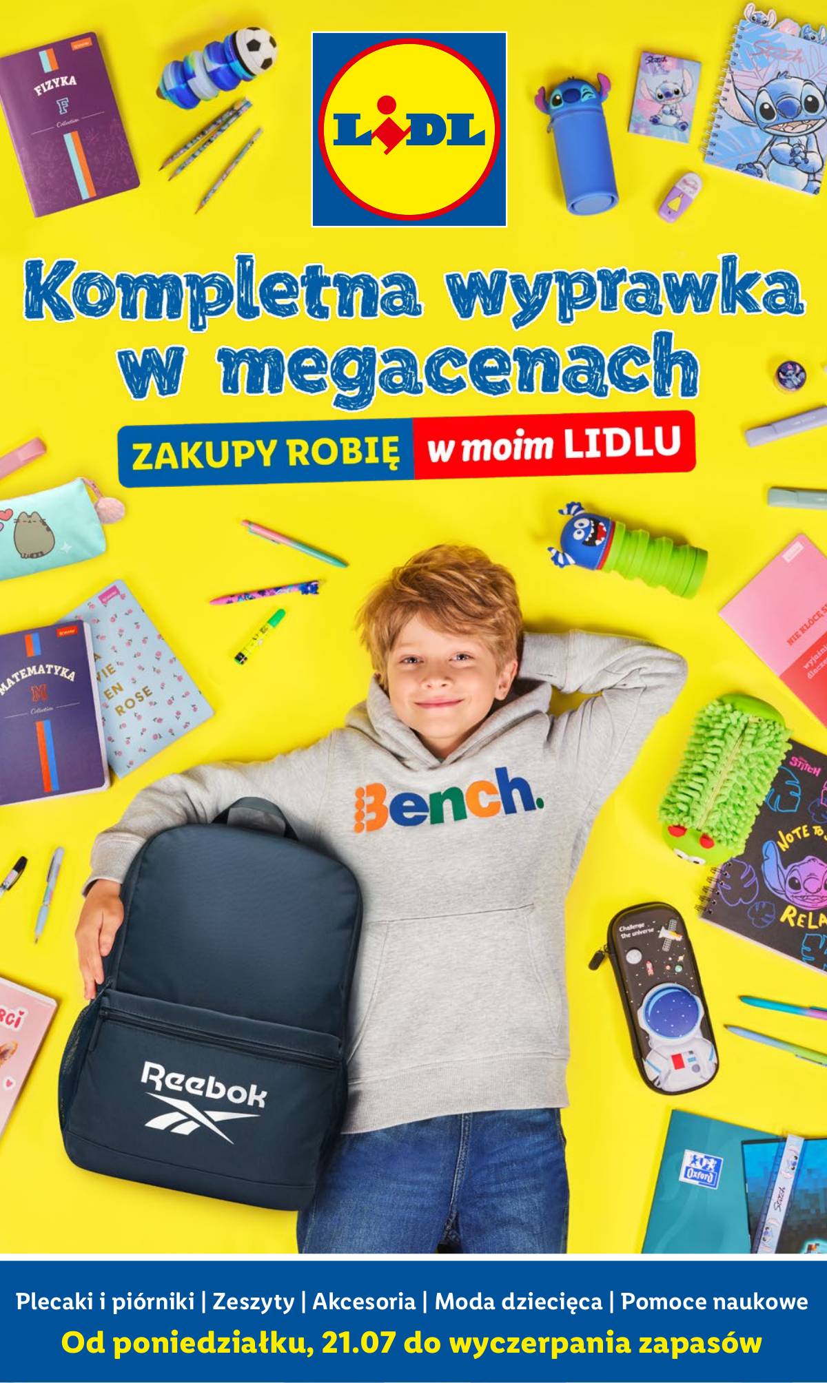 Lidl Lenkija - KATALOG GOTOWI DO SZKOŁY 1 puslapis