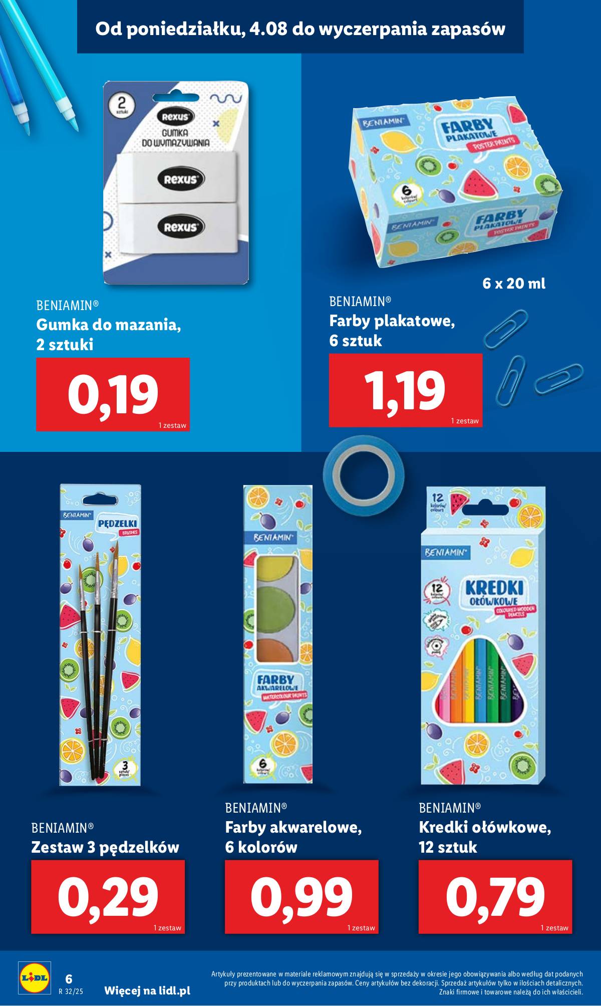 Lidl Lenkija - KATALOG GOTOWI DO SZKOŁY 10 puslapis