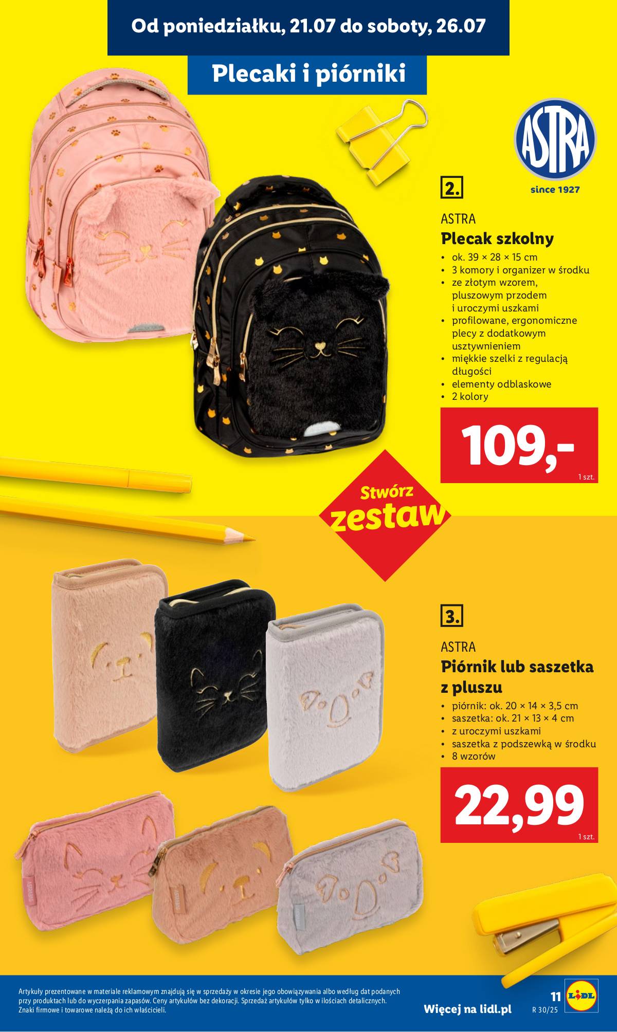 Lidl Lenkija - KATALOG GOTOWI DO SZKOŁY 15 puslapis