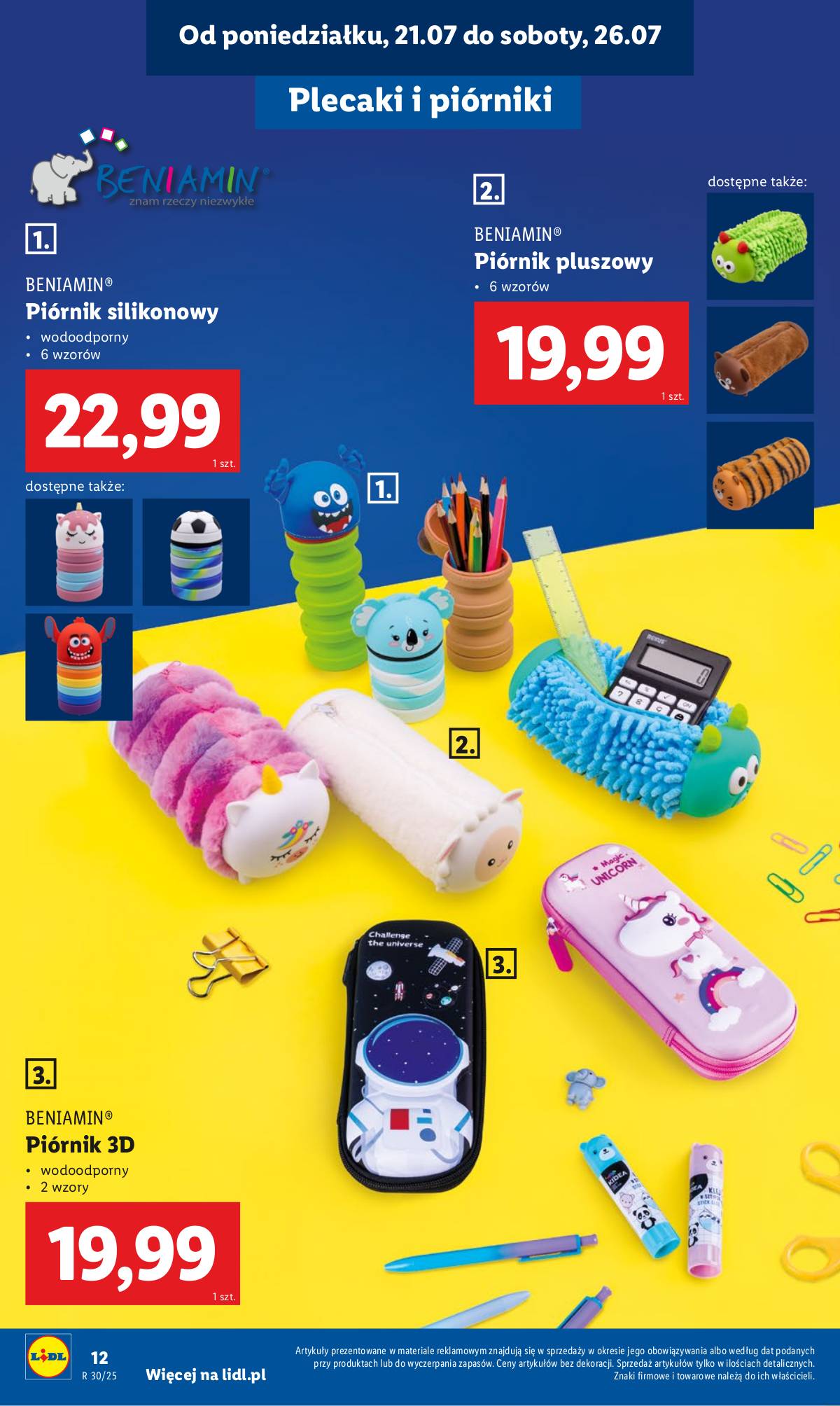 Lidl Lenkija - KATALOG GOTOWI DO SZKOŁY 16 puslapis