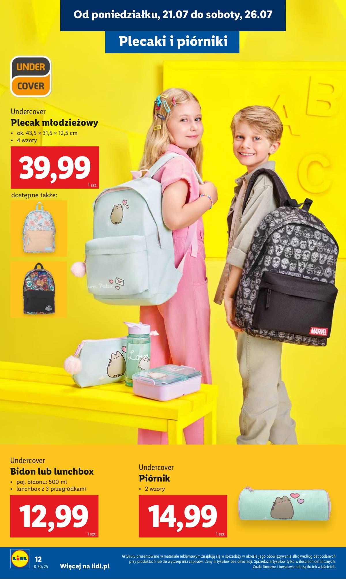 Lidl Lenkija - KATALOG GOTOWI DO SZKOŁY 22 puslapis