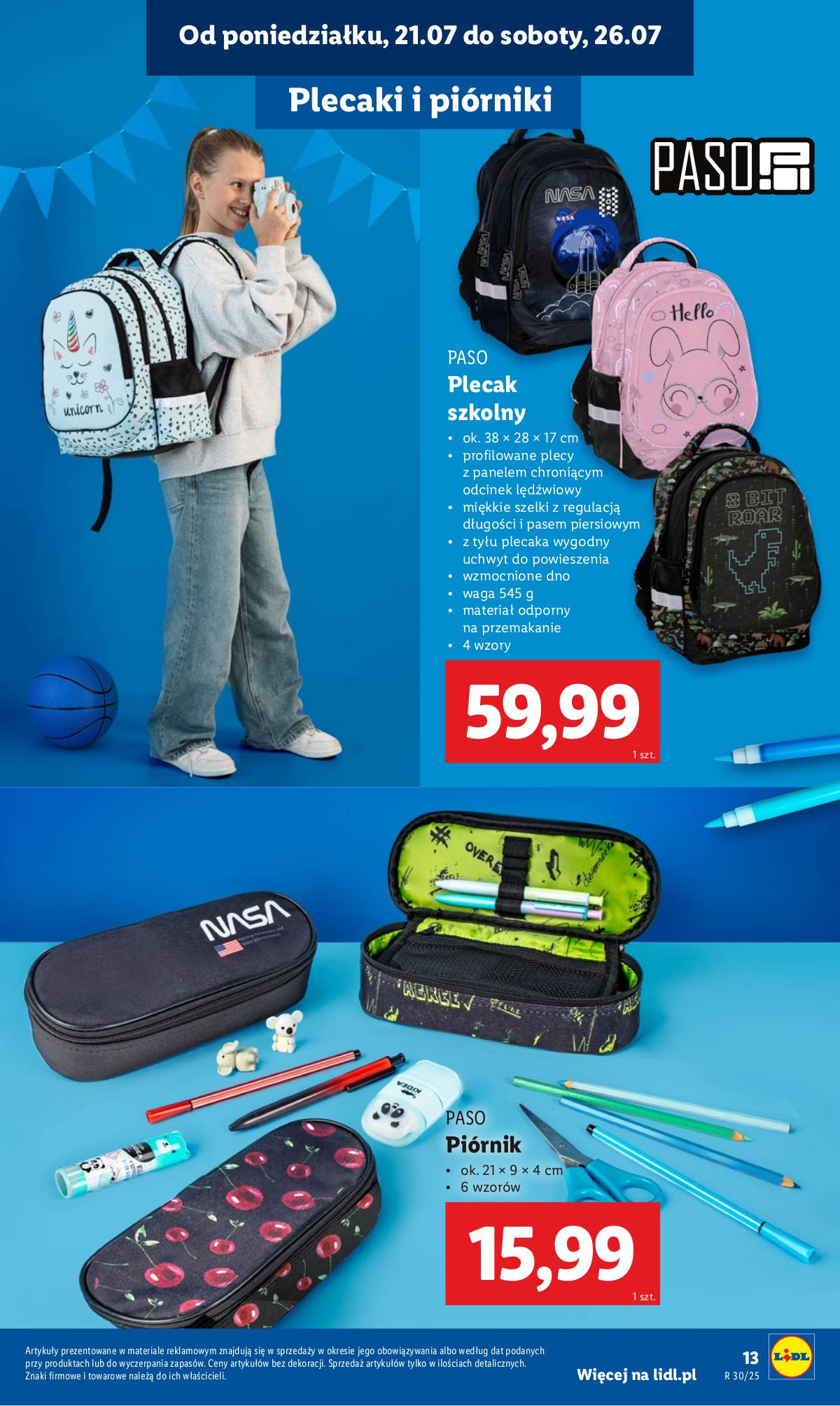 Lidl Lenkija - KATALOG GOTOWI DO SZKOŁY 23 puslapis